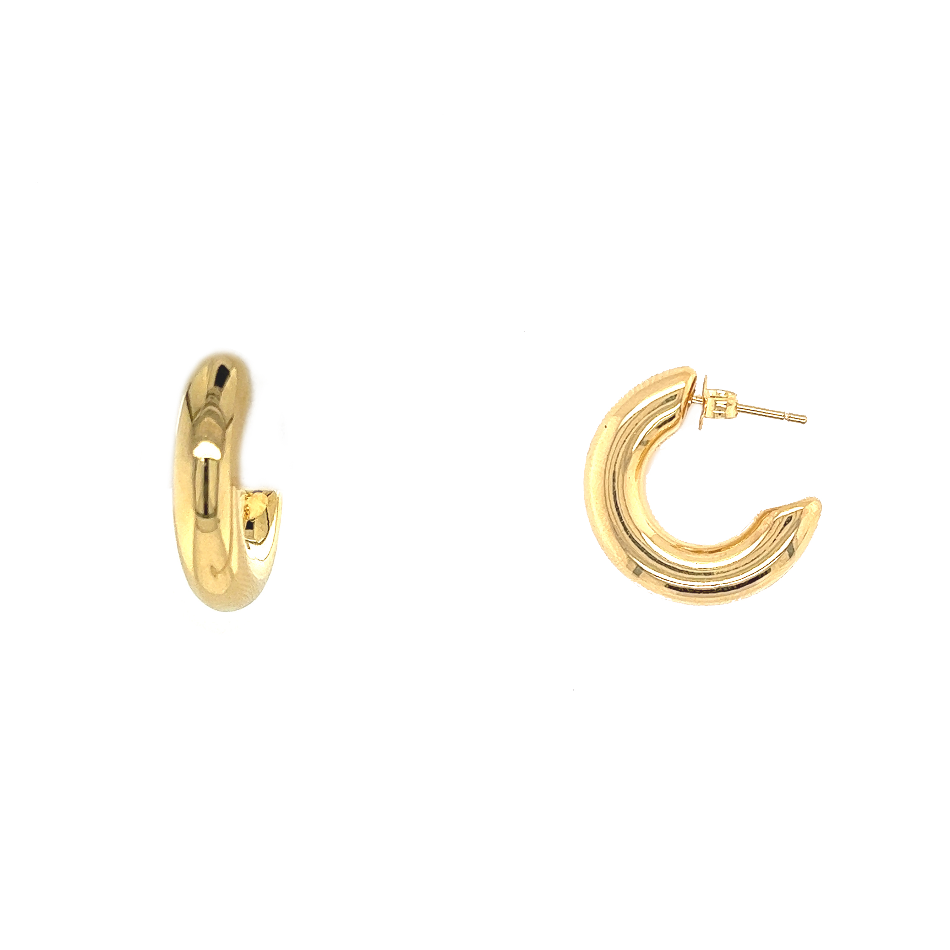 5mm x 20mm Gold Filled Hoops