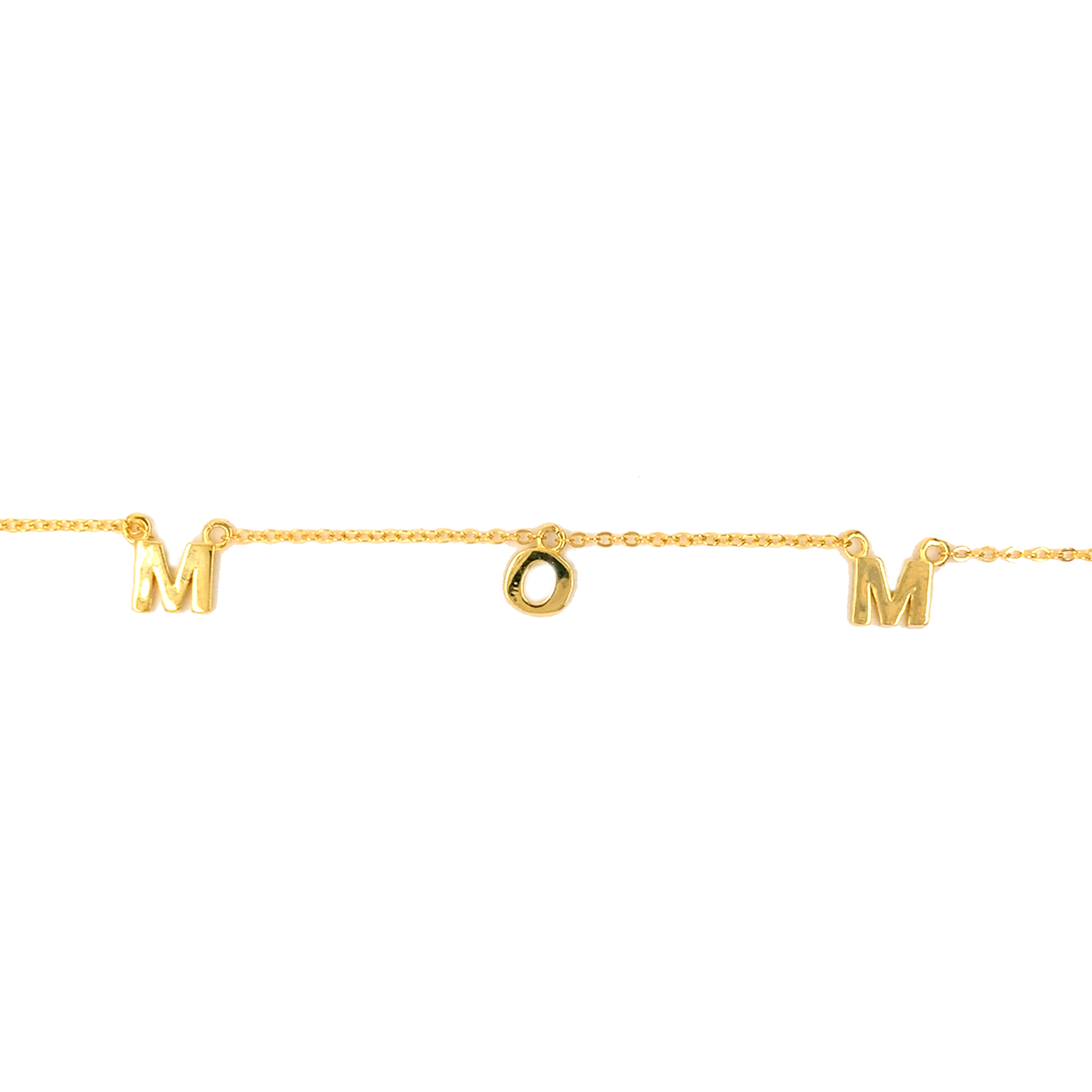 "Mom" Necklace - Gold Plated