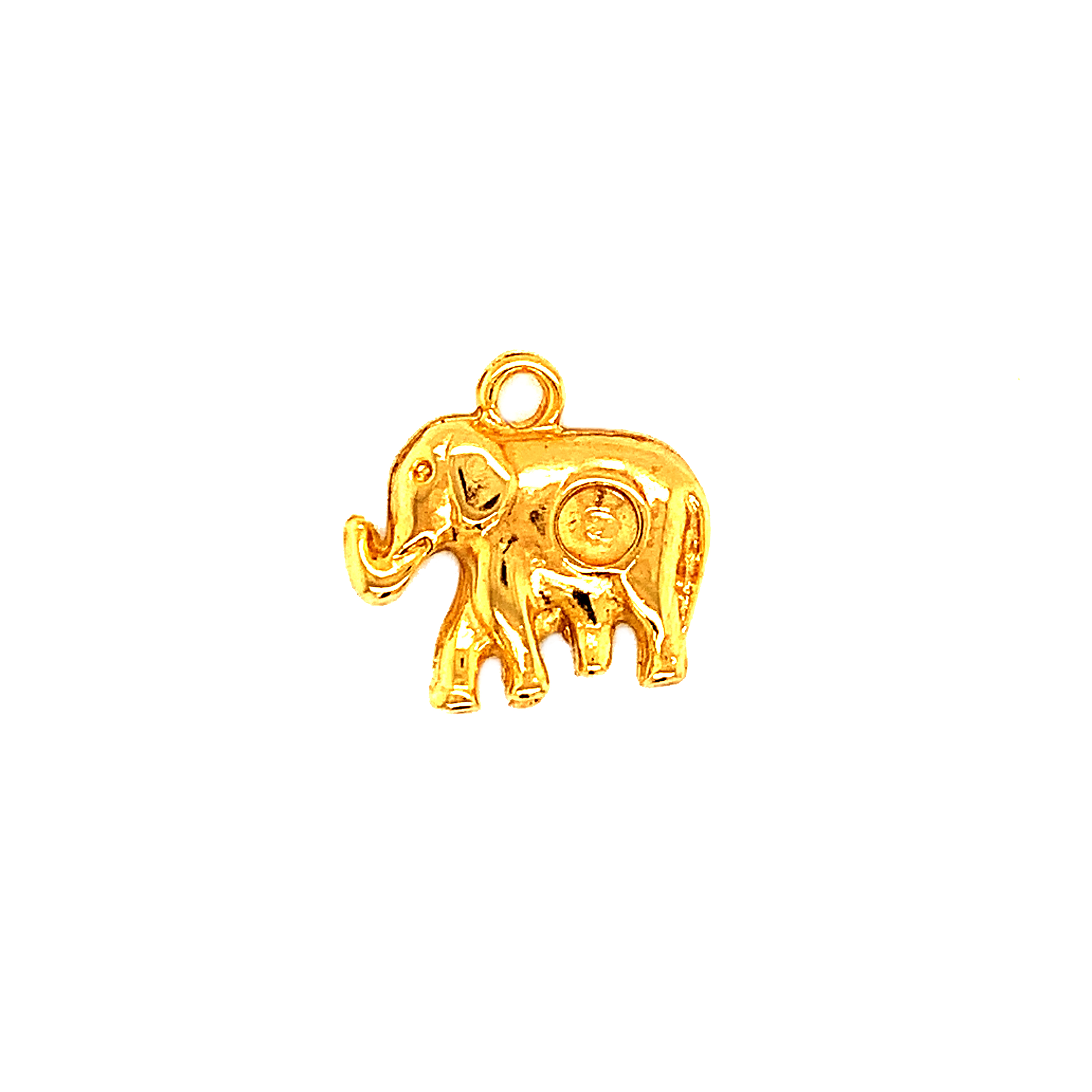 Elephant Charm - Gold Filled