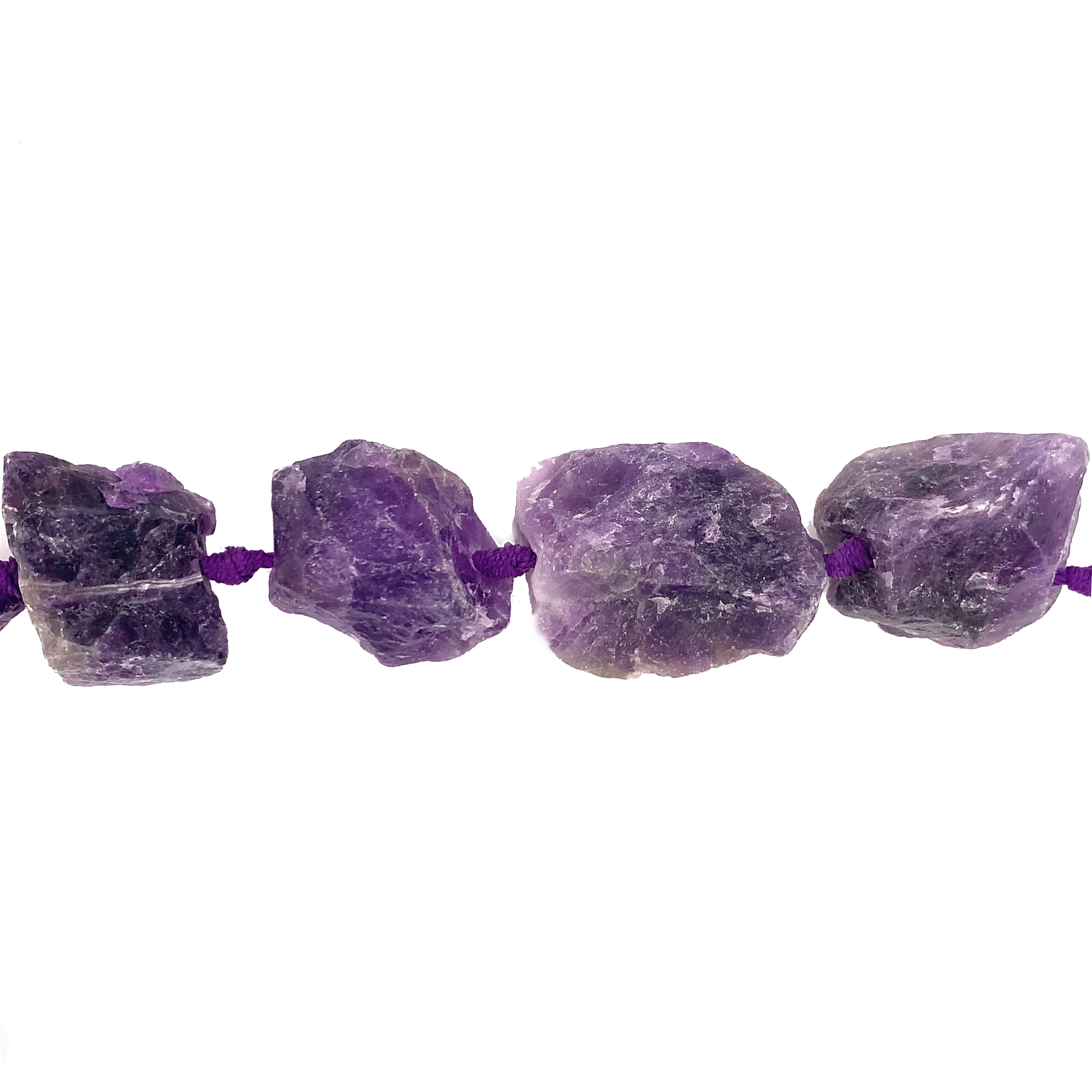 20-25mm Amethyst Faceted Nuggets