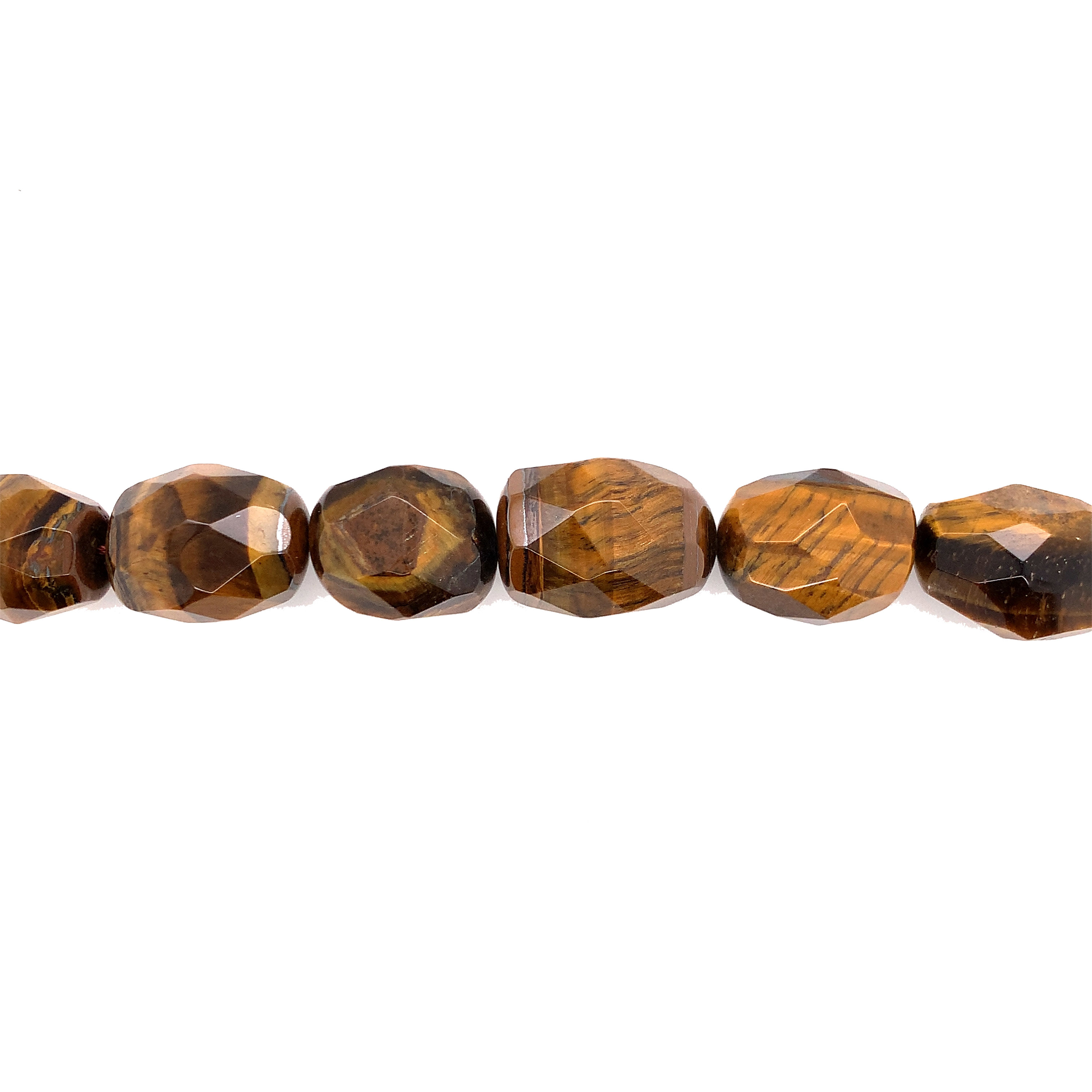 15x18mm Tiger Eye Nuggets - Faceted