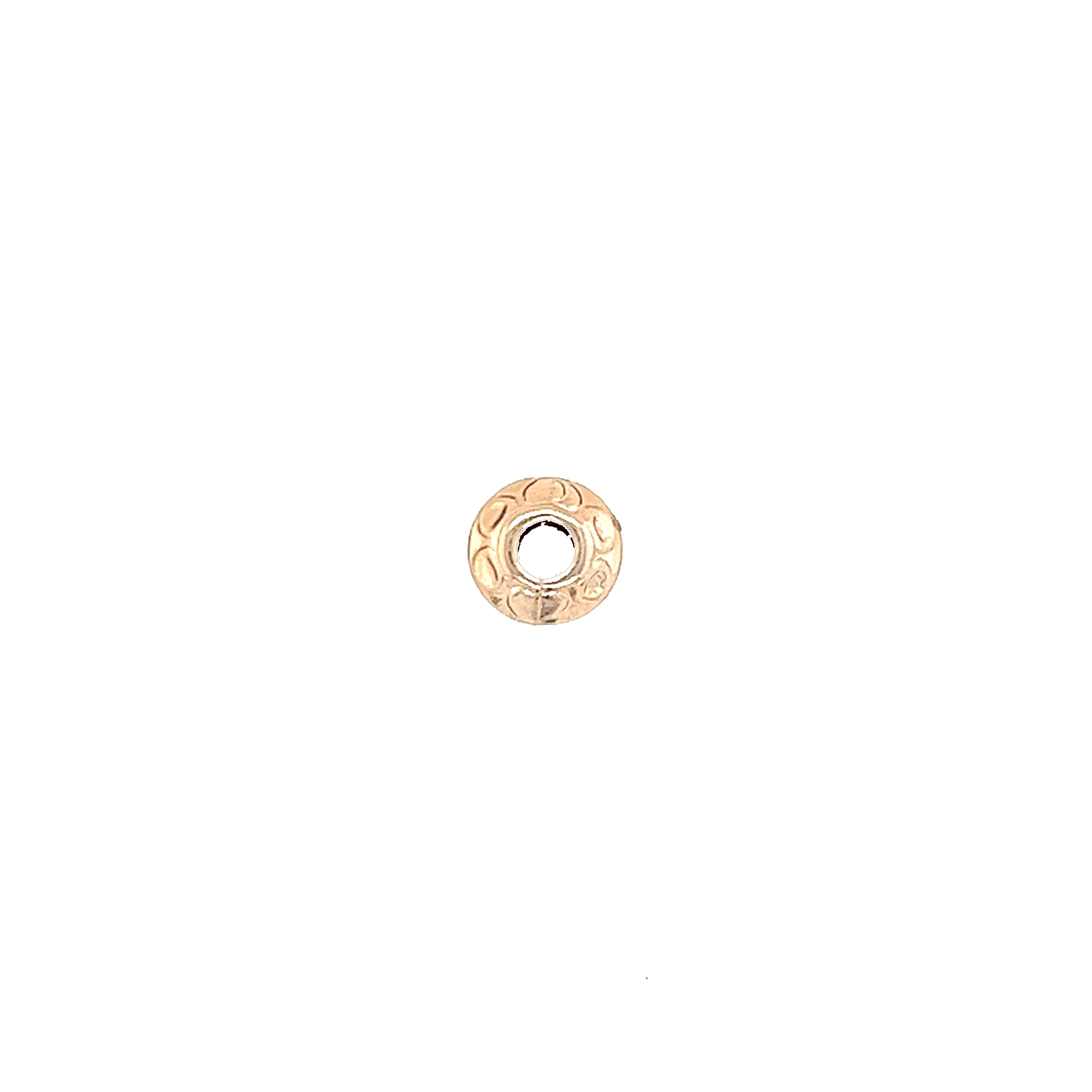 5x7mm Drum Spacer  - Rose Gold Plated