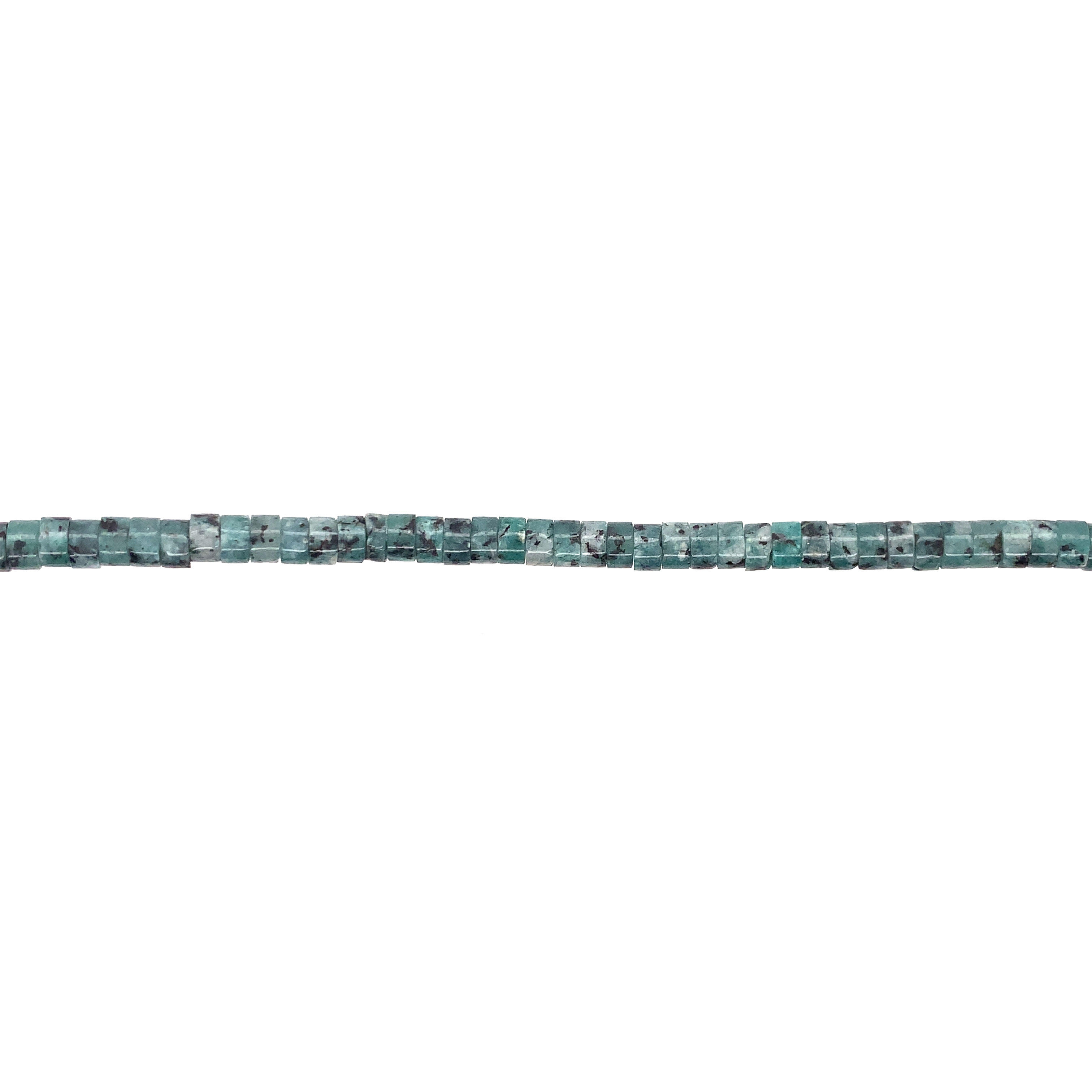 2x4mm African Turquoise - Rondelle