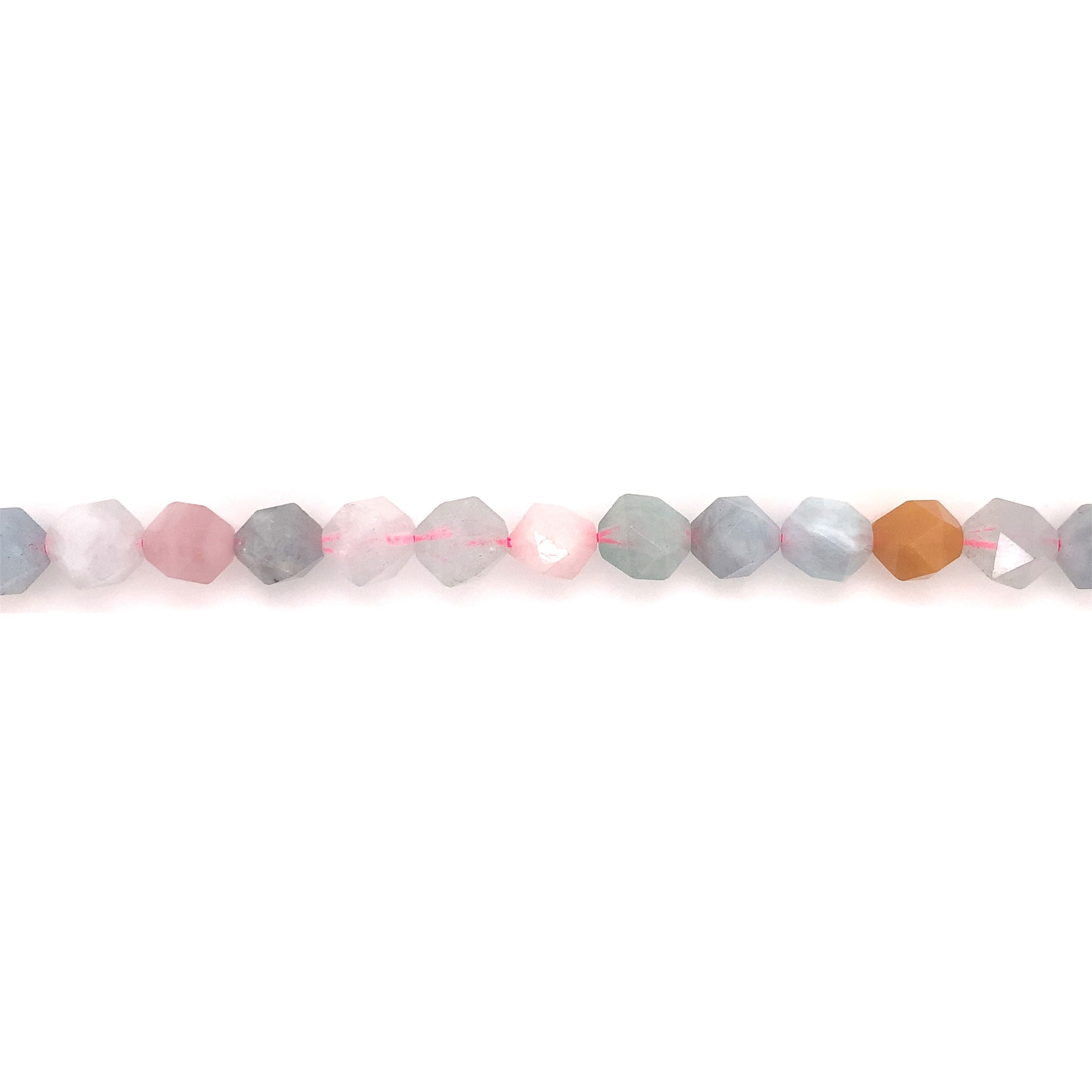 10mm Beryl Beads - Faceted