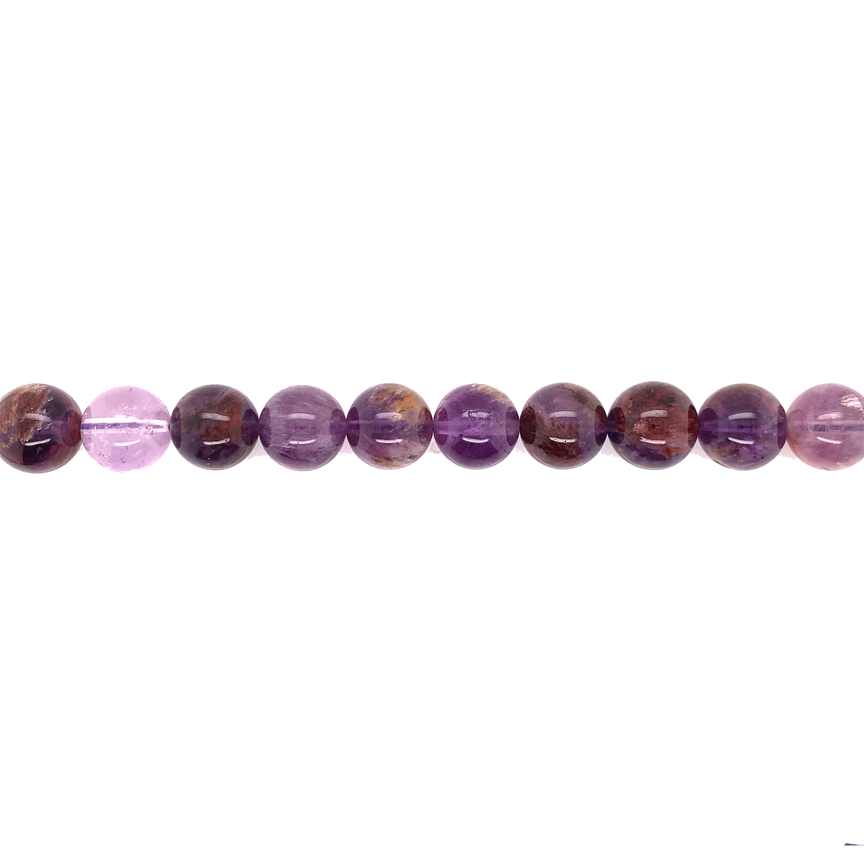 12mm Super 7 Gemstone Beads - Round