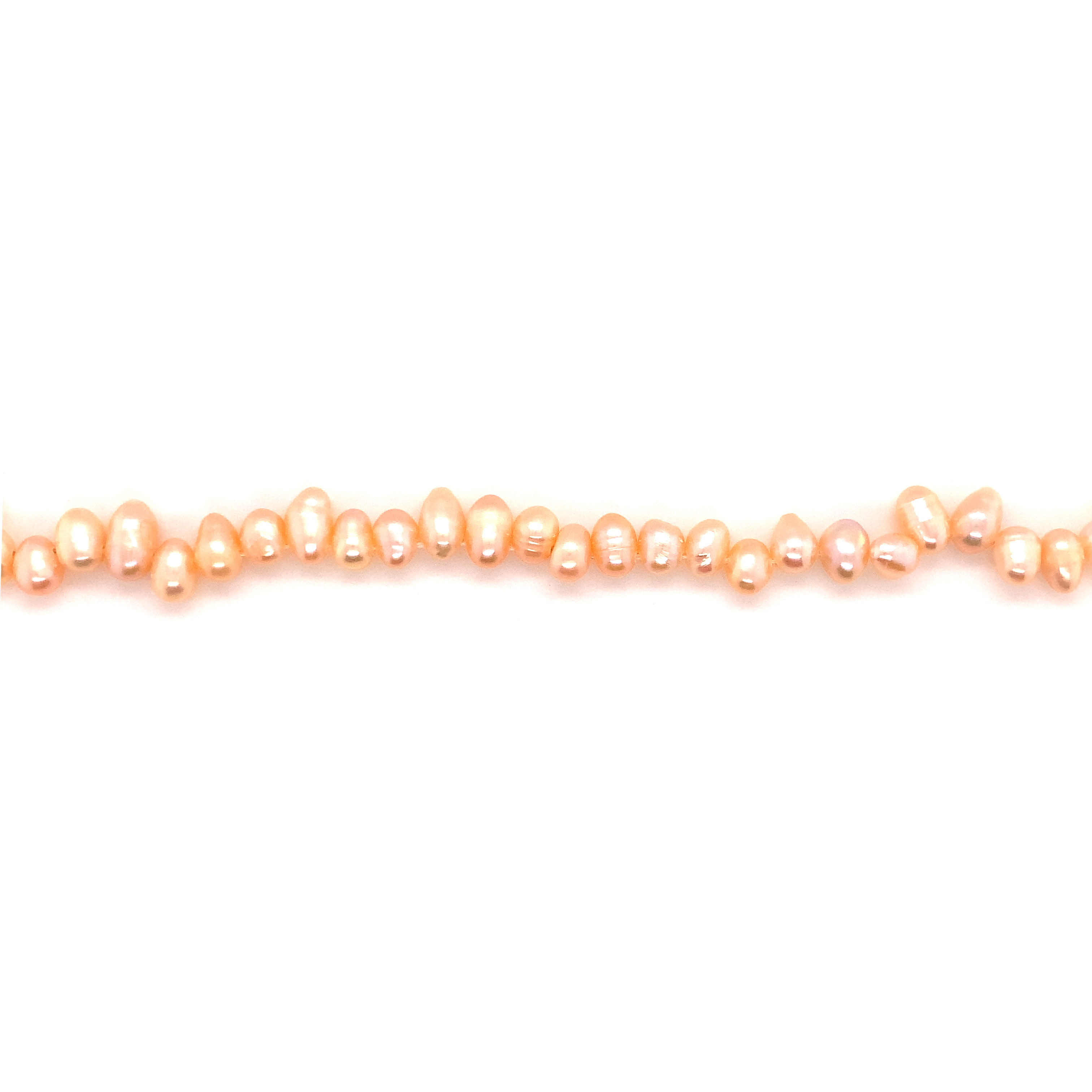 5x7mm Peach Baroque Freshwater Pearls