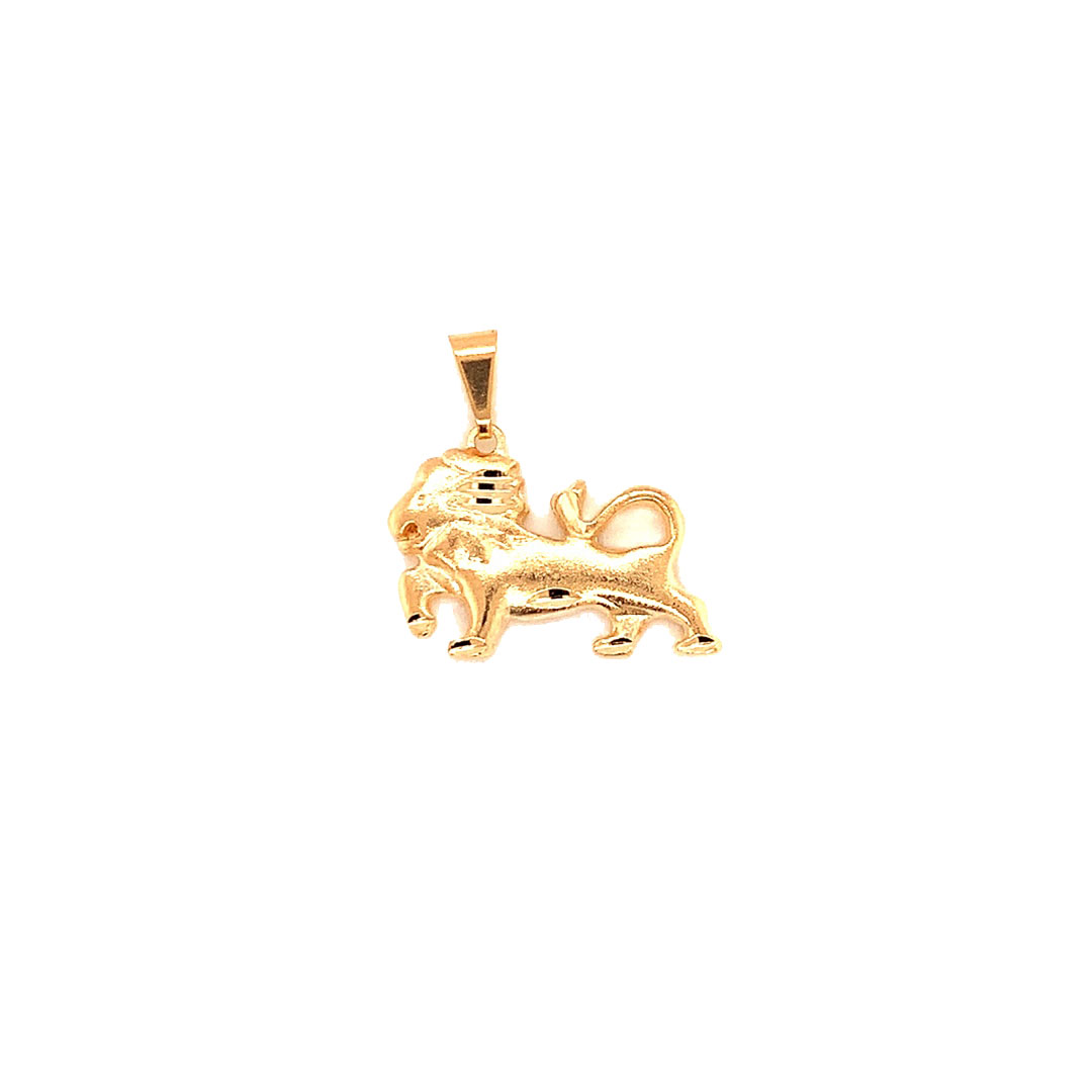 Leo Zodiac Pendant - Gold Filled