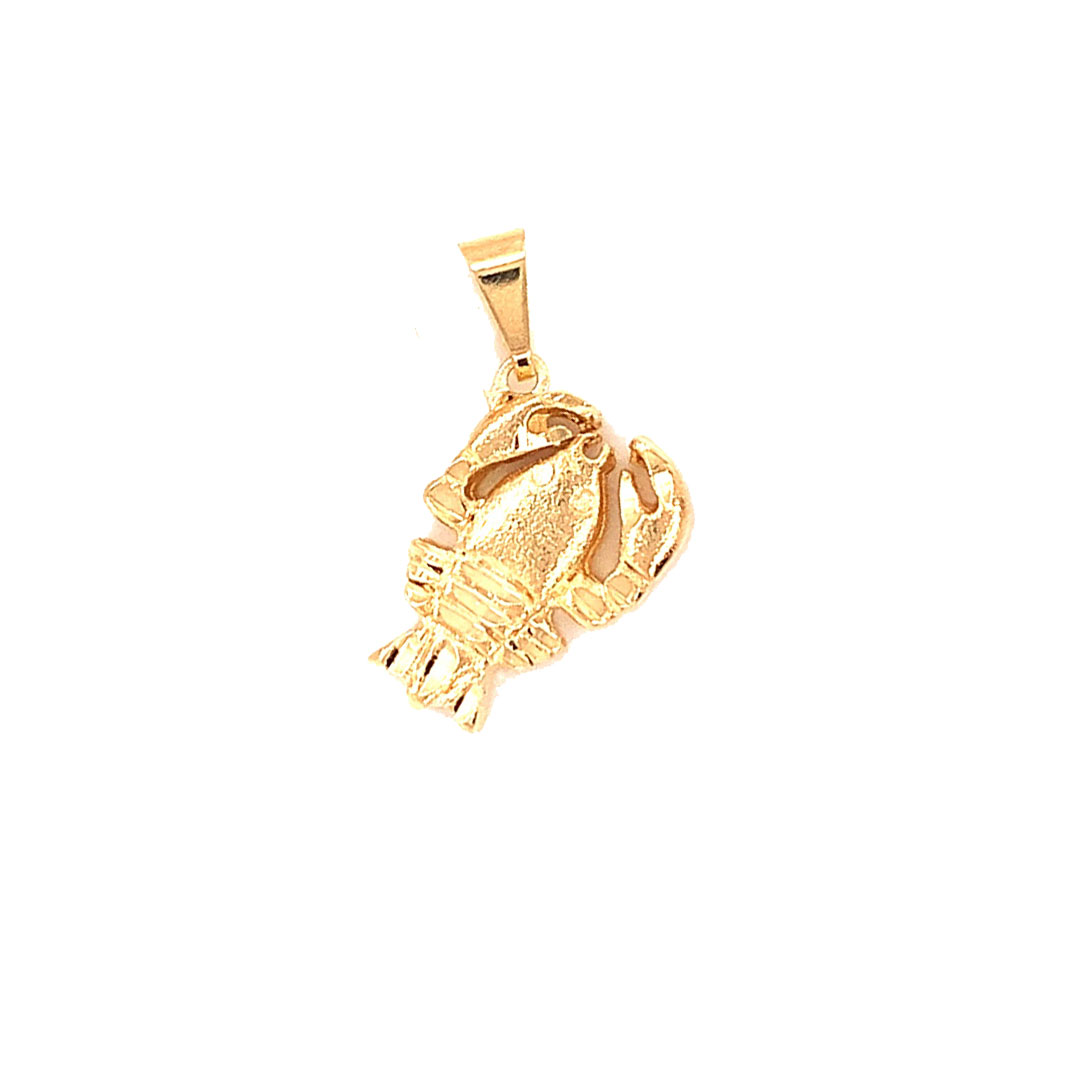 Cancer Zodiac Pendant - Gold Filled