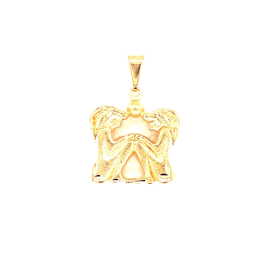 Gemini Zodiac Pendant - Gold Filled