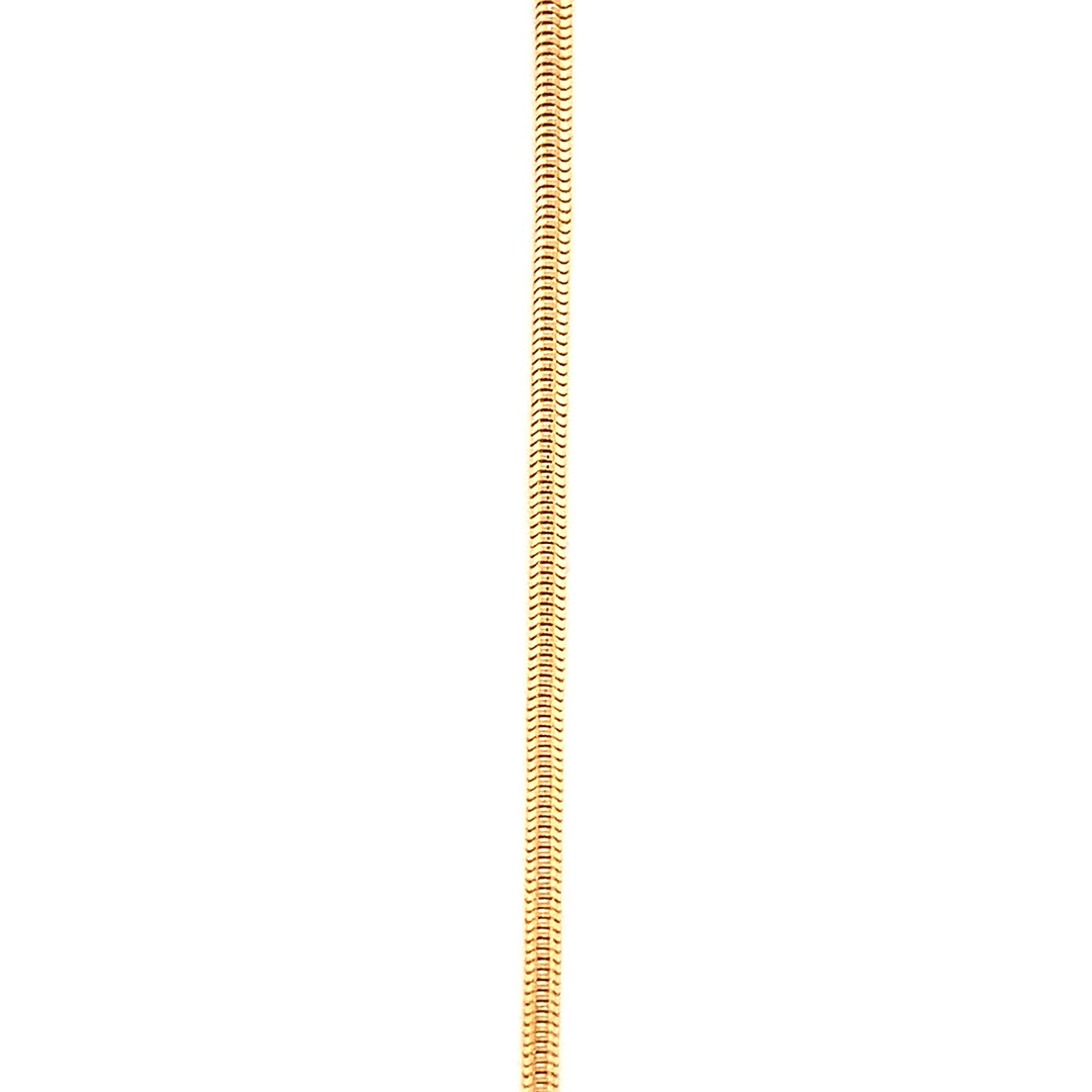 24" 2mm Gold Filled Snake Chain