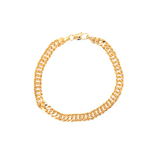 Omega Link Bracelet - Gold Filled