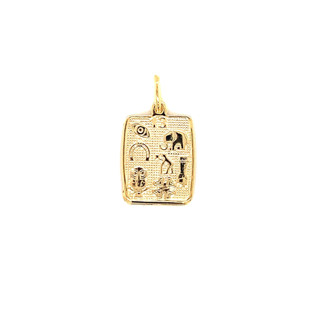 Lucky Charm Pendant - Gold Filled