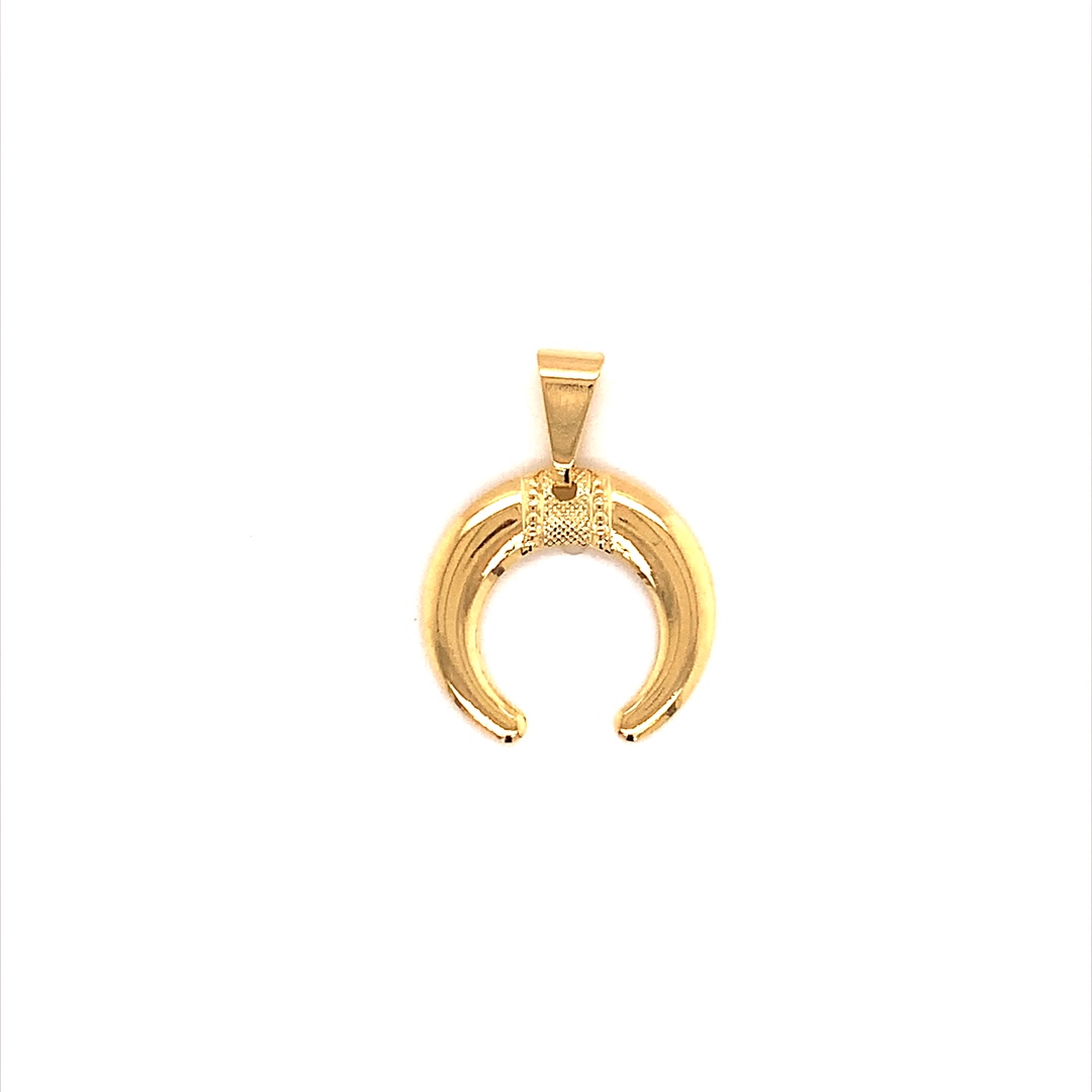 Horn Pendant - Gold Filled