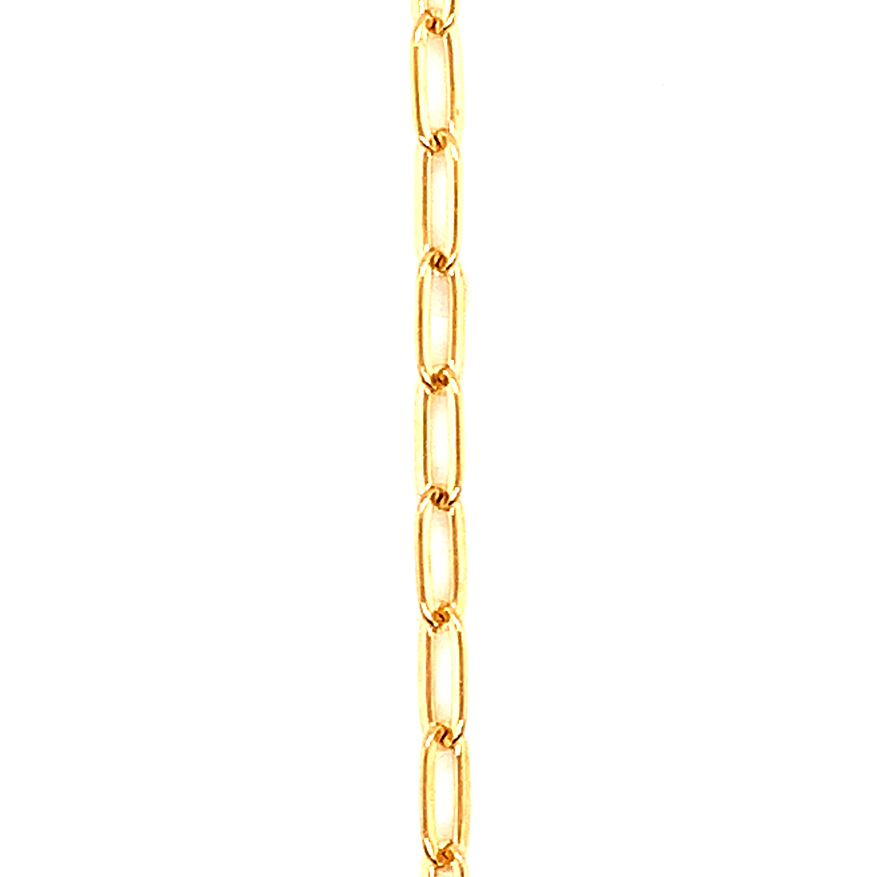 18" 2mm Flat Rectangle Cable Chain  - Gold Filled