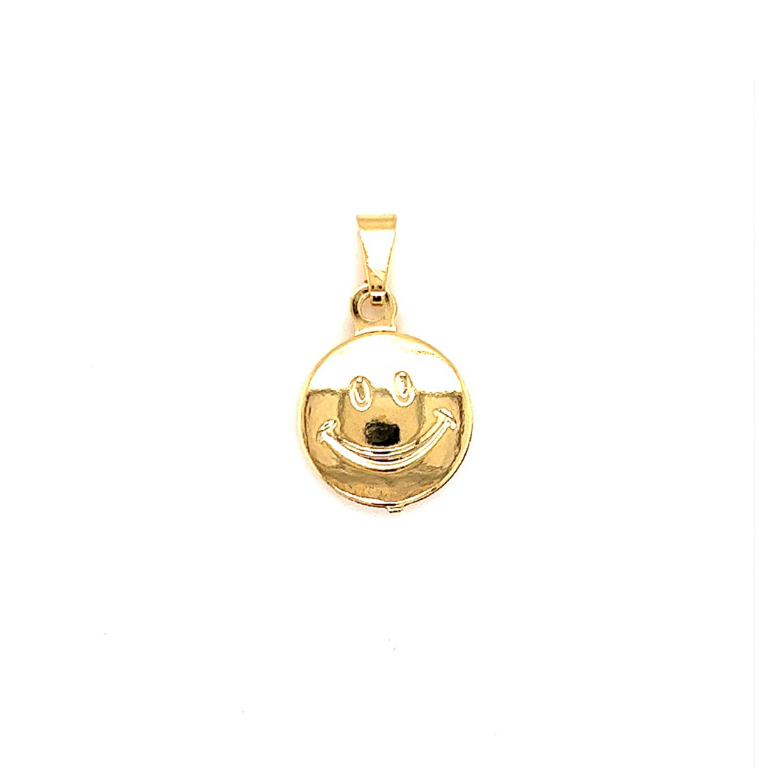 Smiley Pendant - Gold Filled