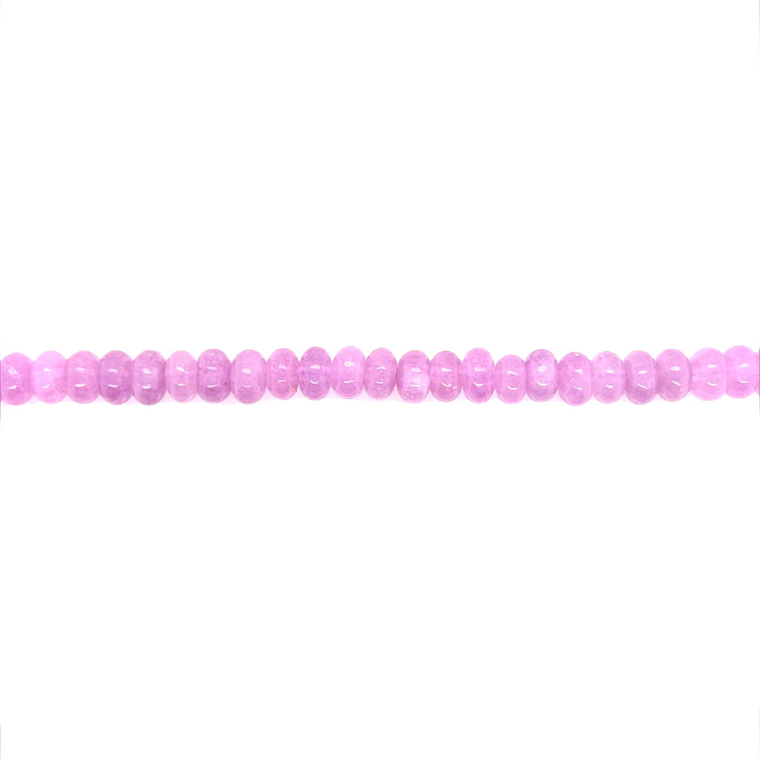 5mm x 9mm Lilac Jade - Rondelles