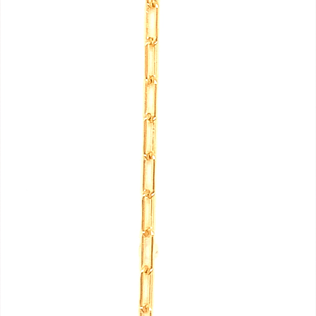 20" 1.8mm Rectangle Link Chain - Gold Filled
