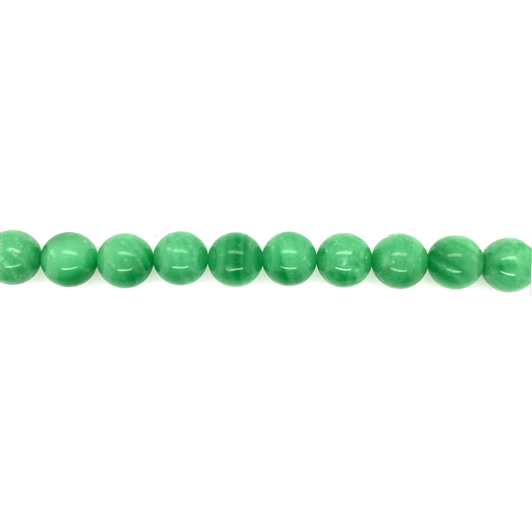 12mm Natural Jade - Round