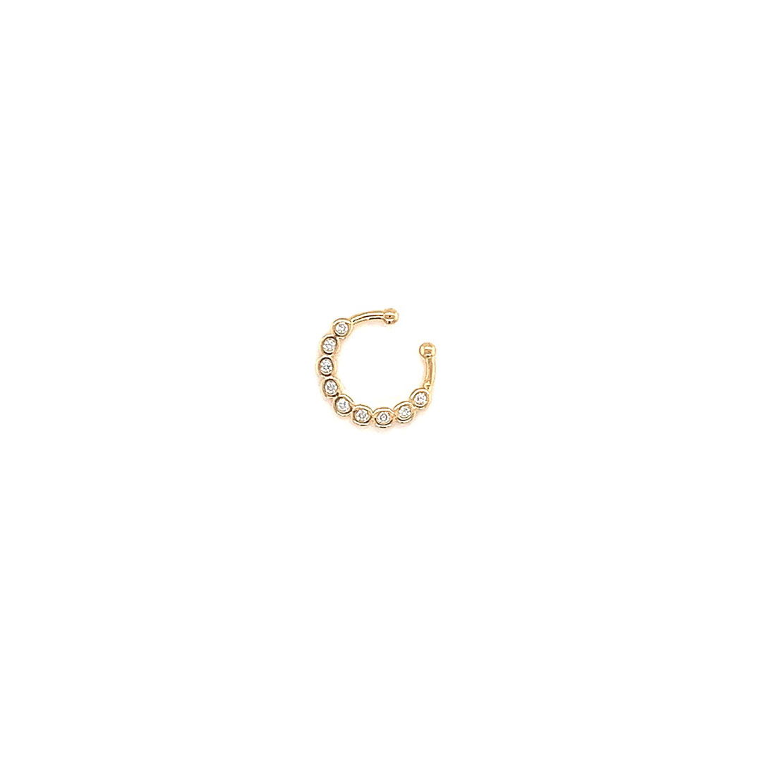 CZ Ear Cuff - Gold Filled - Price per piece