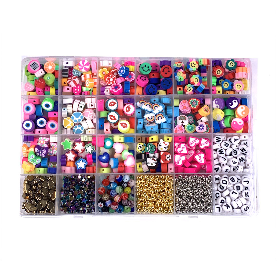Assorted Clay Bead Kit