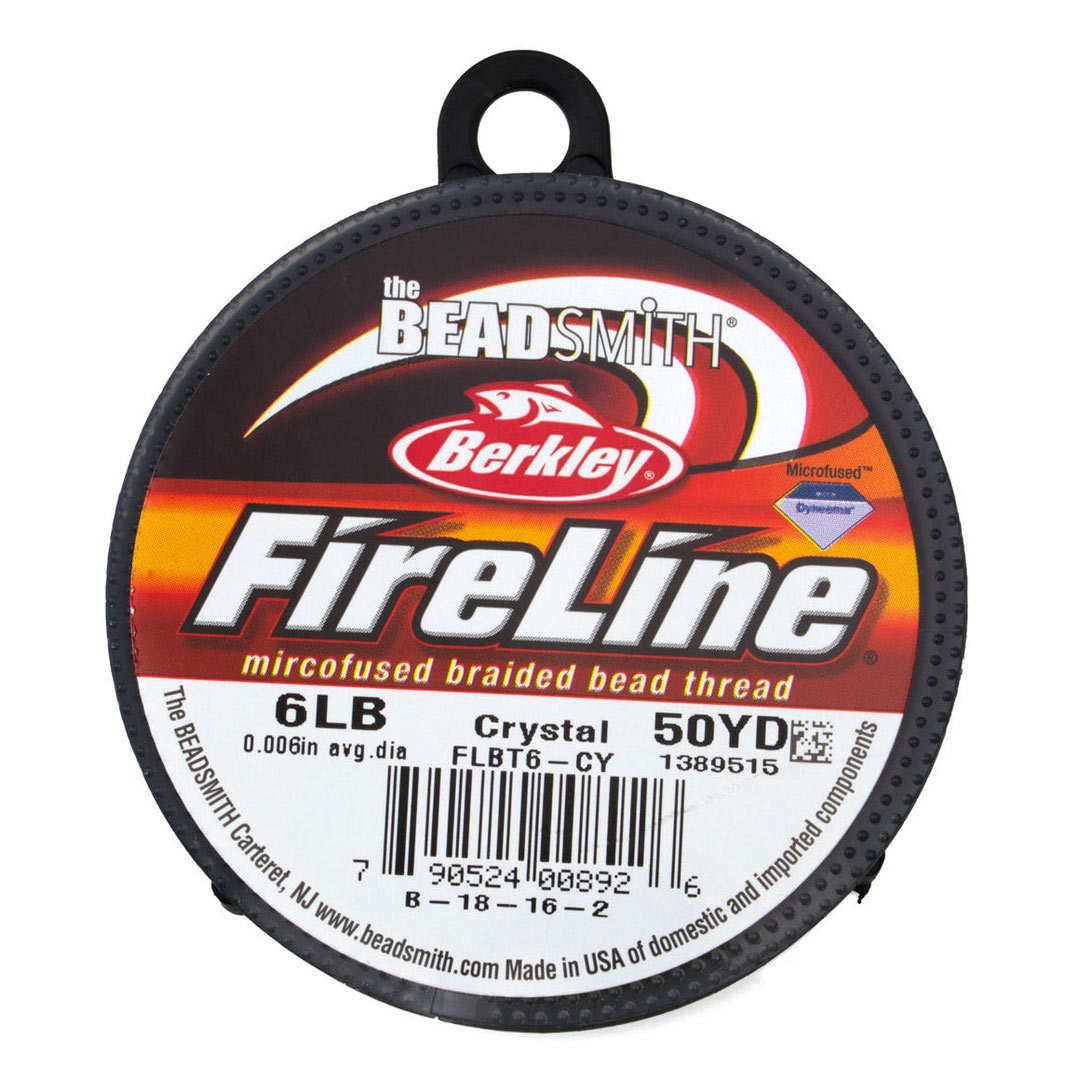 6LB Fireline Crystal .006 IN/.12MM DIA 50 YRD