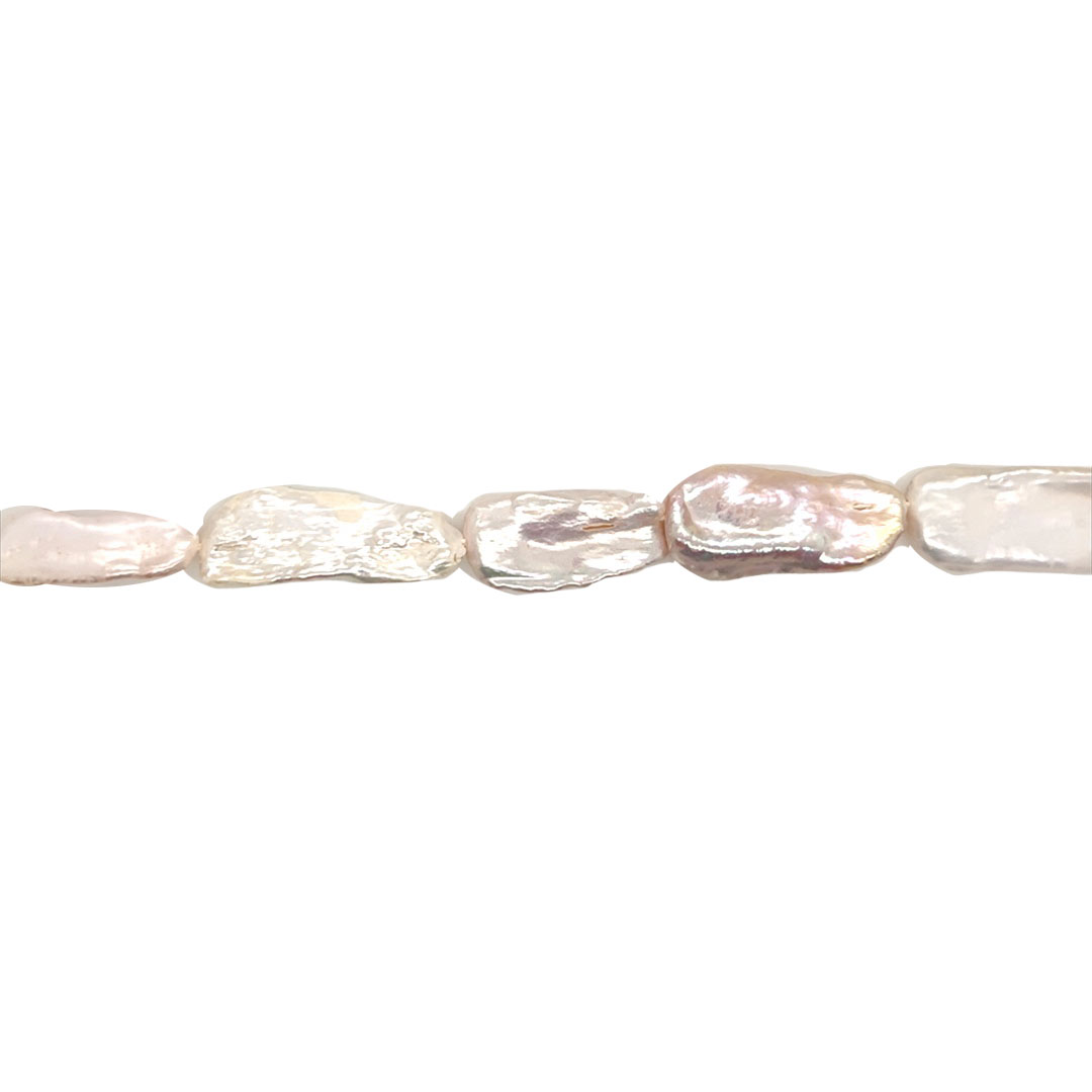 7-8mm x 15-20mm Freshwater Pearl Beads