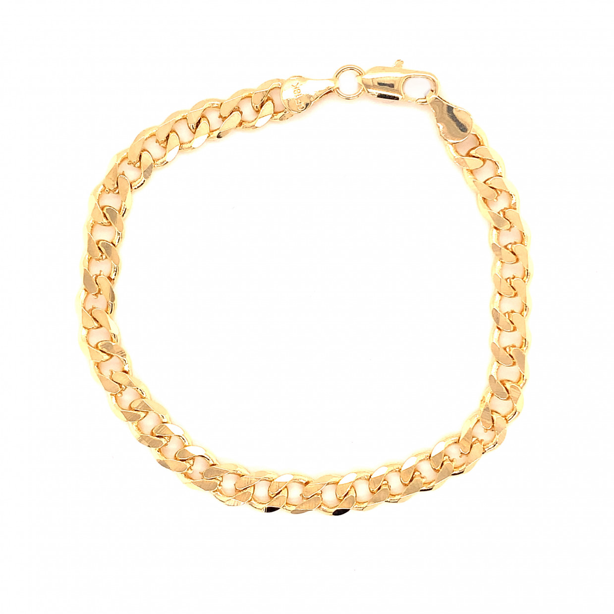 Curb Bracelet - 7" - Gold Filled