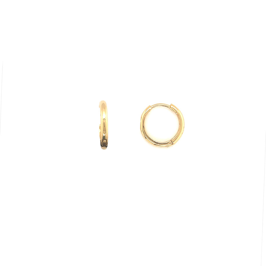 2mm x 15mm Hoops - Gold Filled