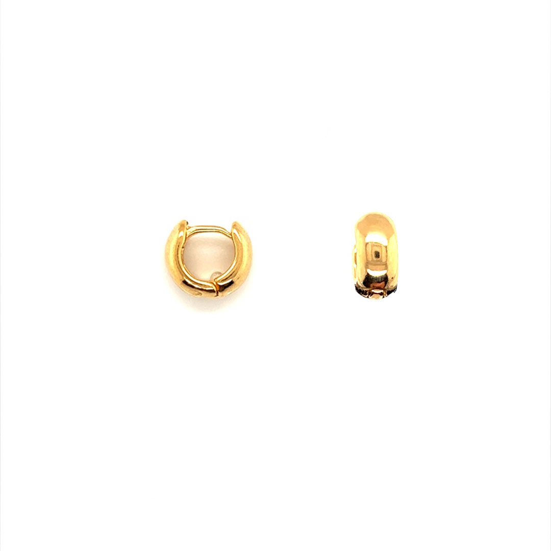 5.5mm x 12mm Hoops - Gold Filled
