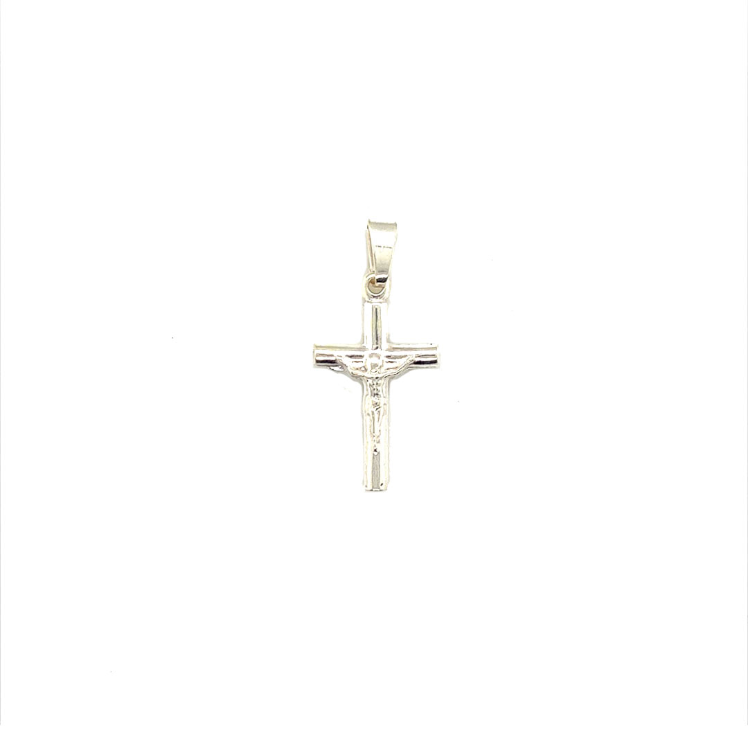Mini Cross Pendant - Sterling Silver