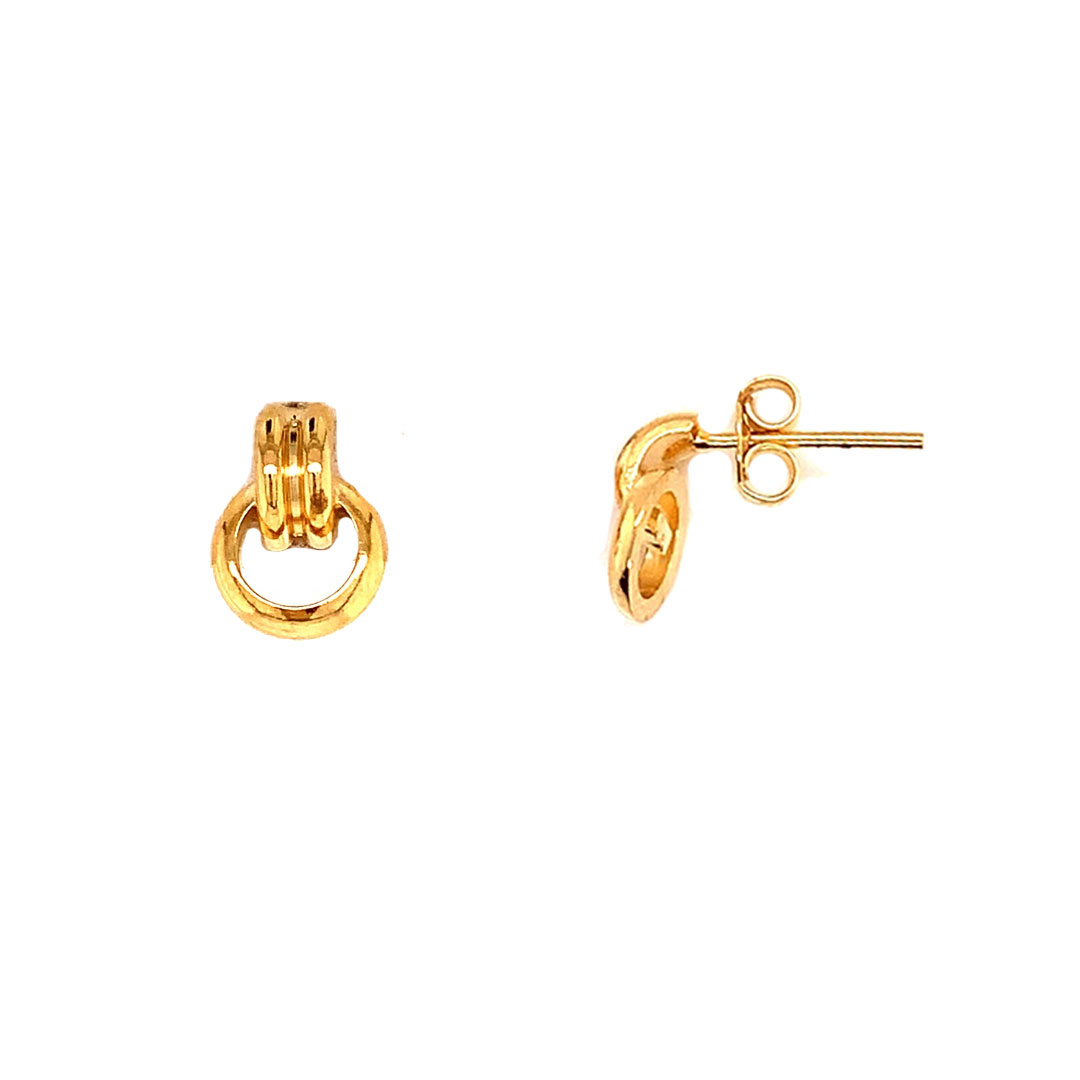 13mm x 16mm Earrings - Gold Filled