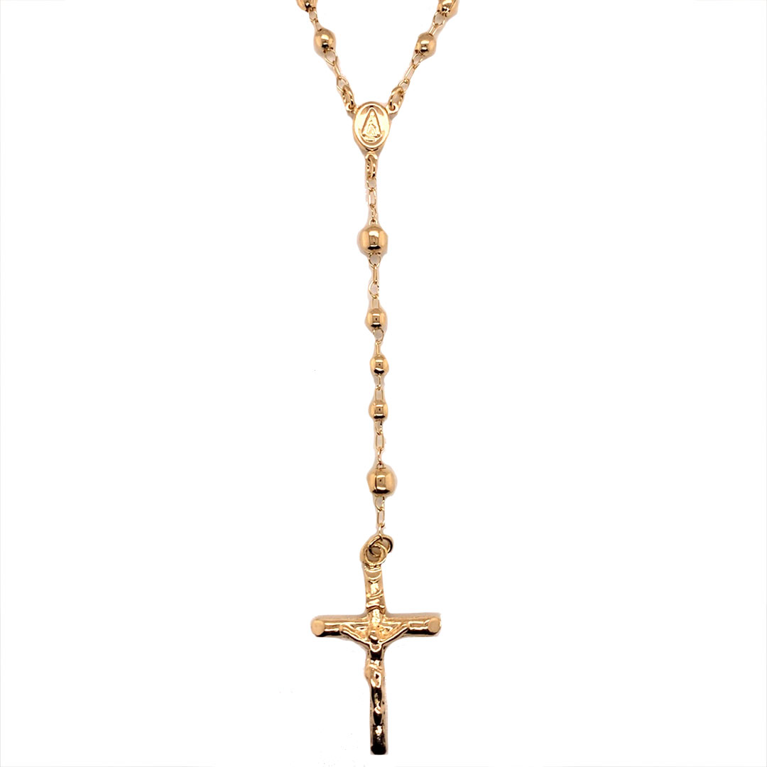 Our Lady of Charity Rosary - Gold Filled
