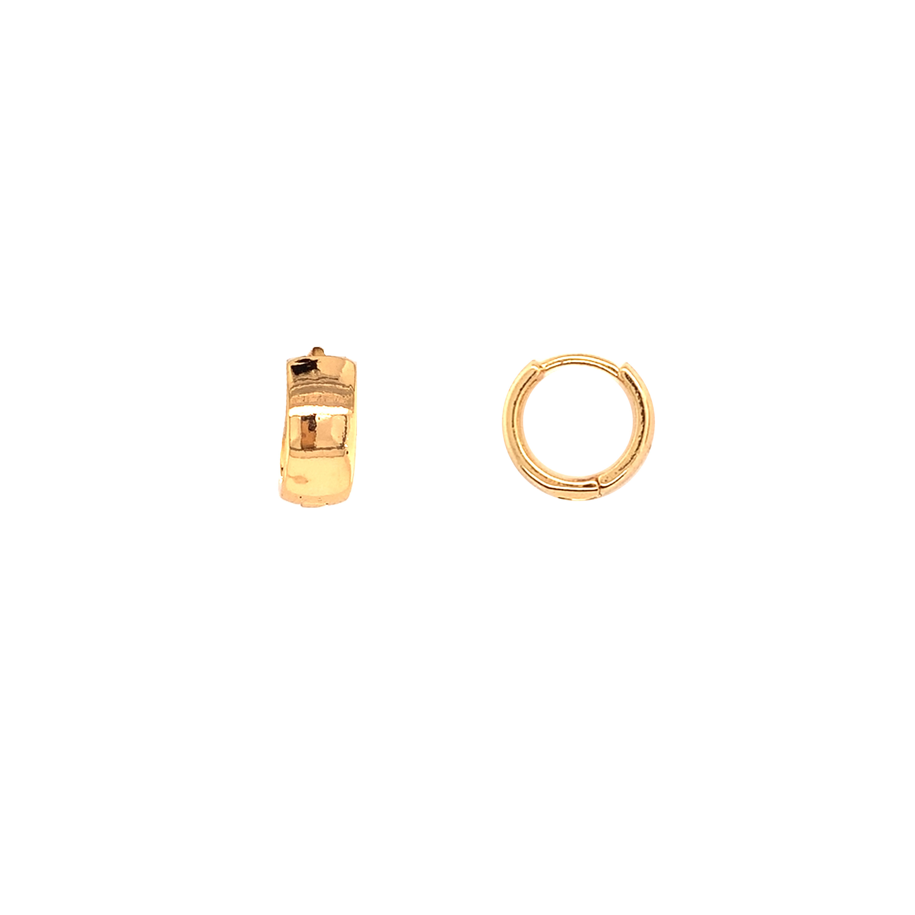 5mm x 12mm Mini Hoops - Gold Filled
