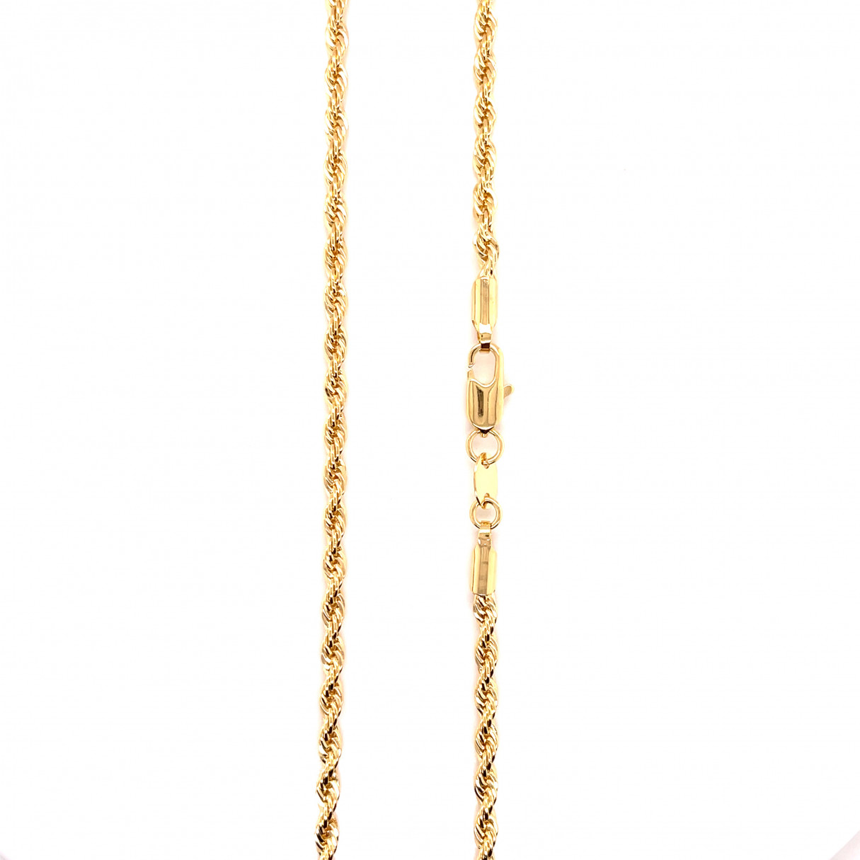 22" 3mm Rope Chain - Gold Filled