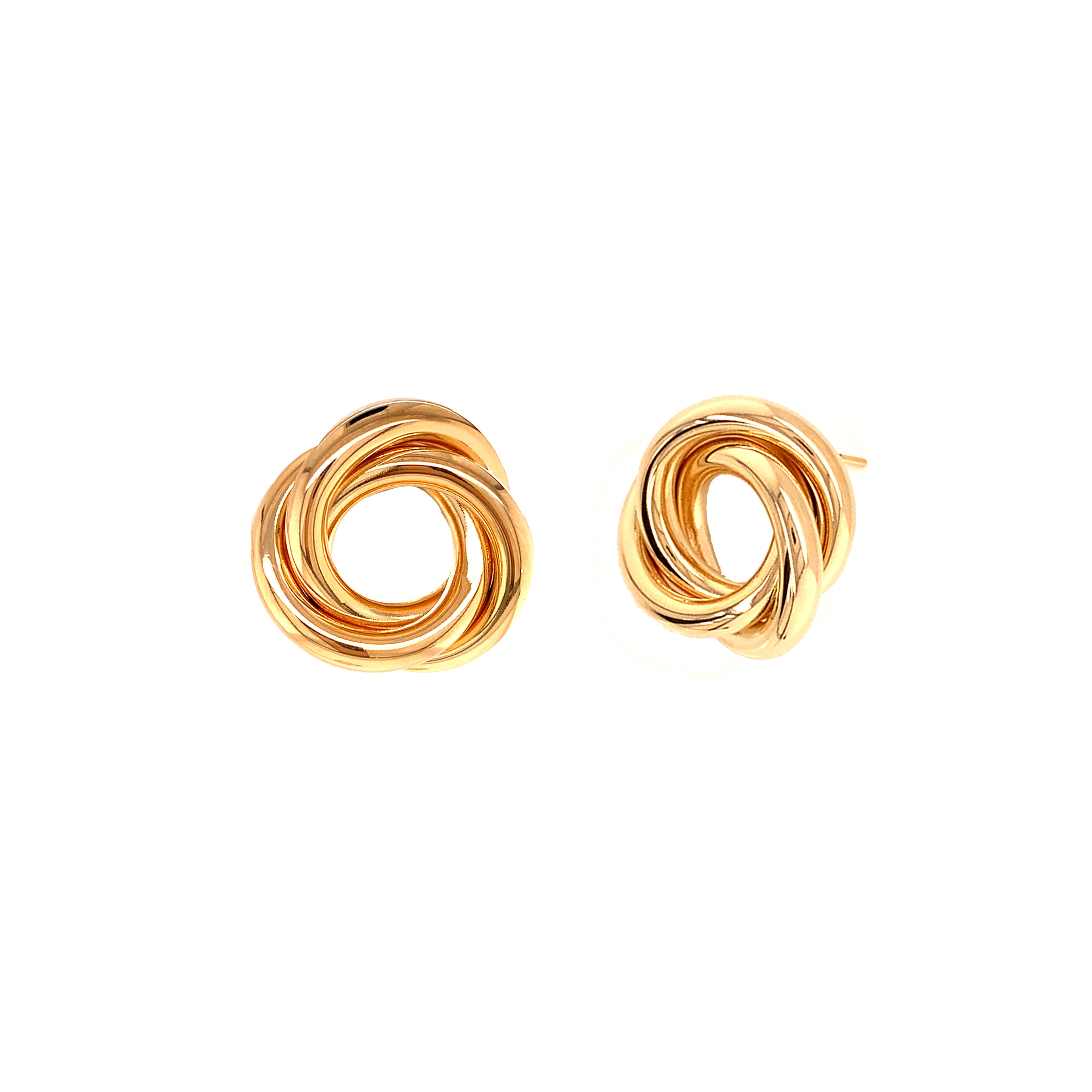22mm x 23mm Looped Pushbacks - Gold Filled