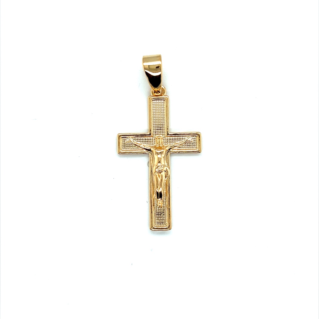 Crucifix Pendant - Gold Filled