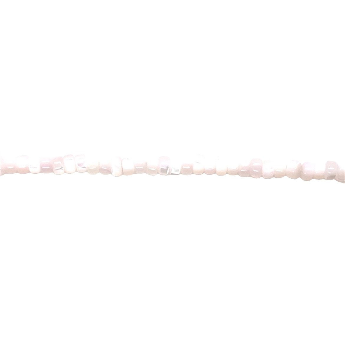 3x4mm Light Purple Shell Pearl Heishi - Rondelle