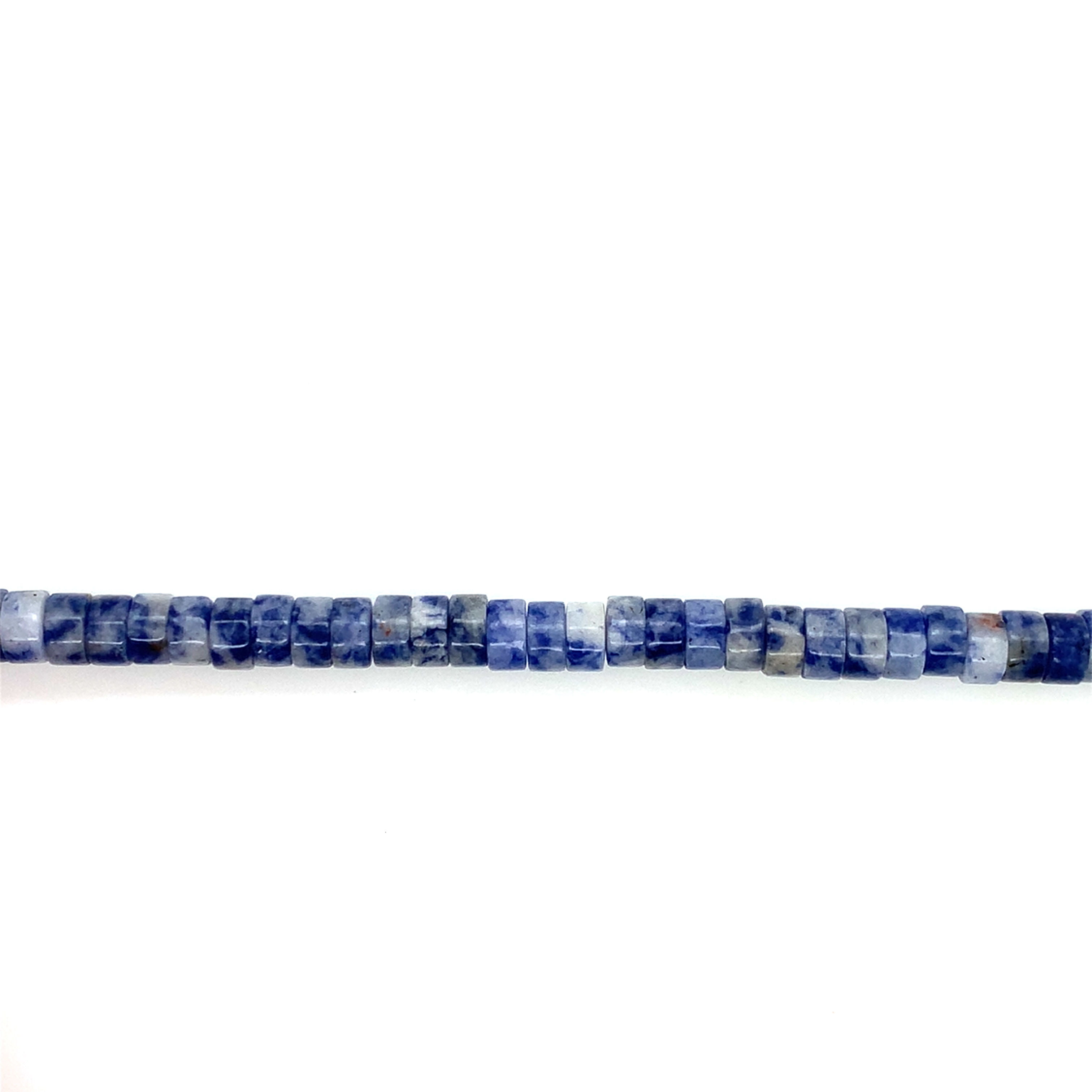 3x6mm Sodalite Gemstone Tubes