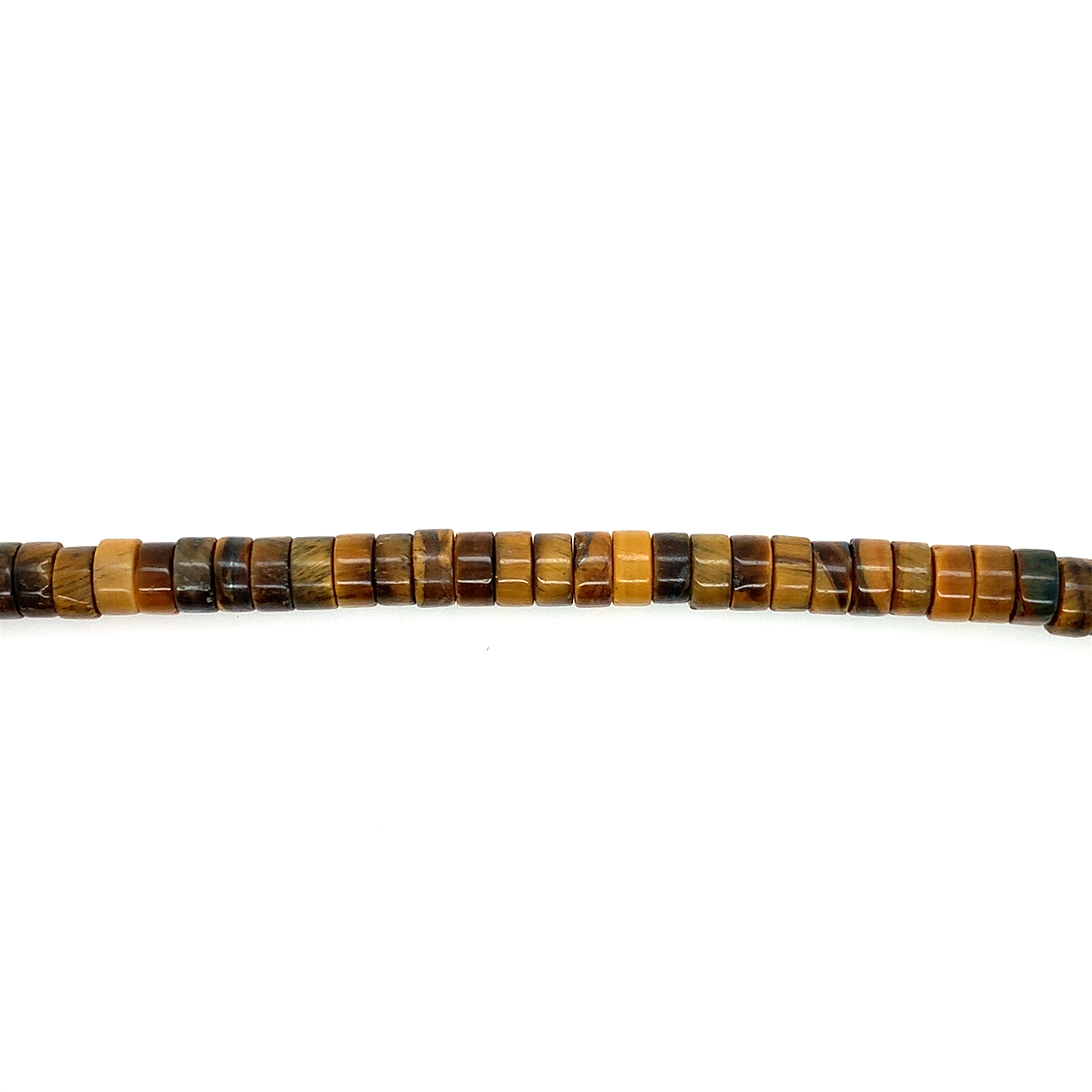 3x6mm Tiger Eye Gemstone Tubes
