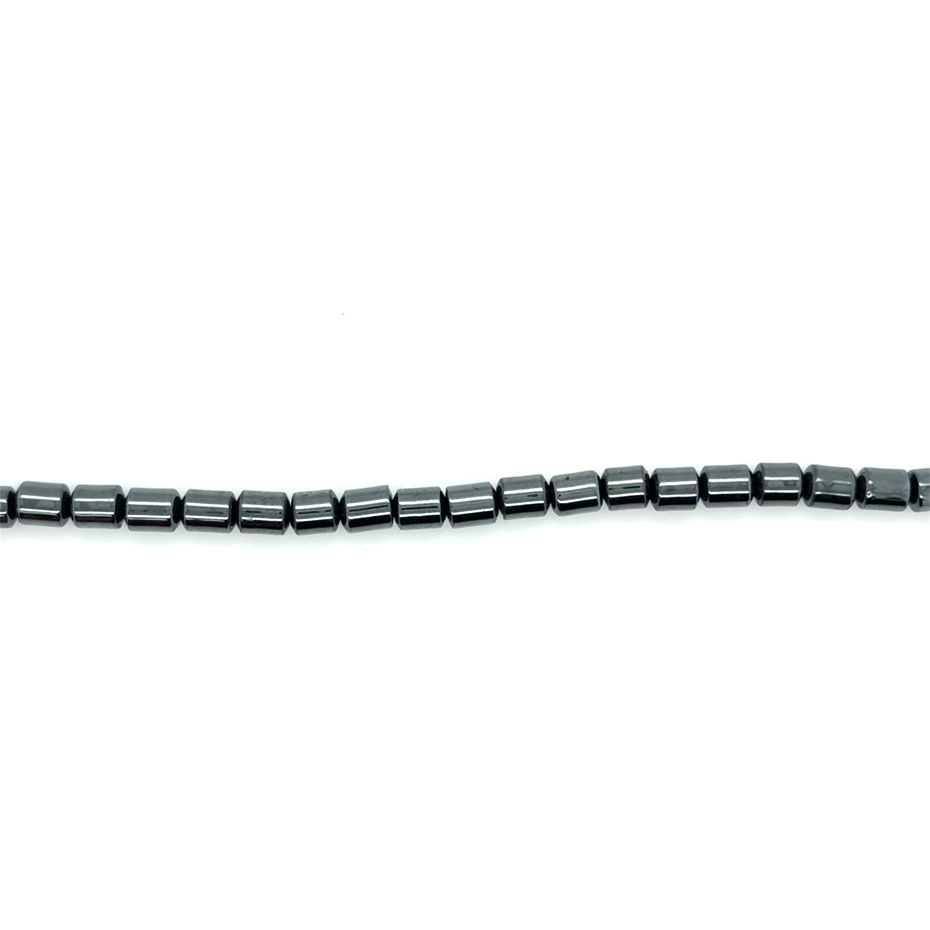 Hematite Column Beads