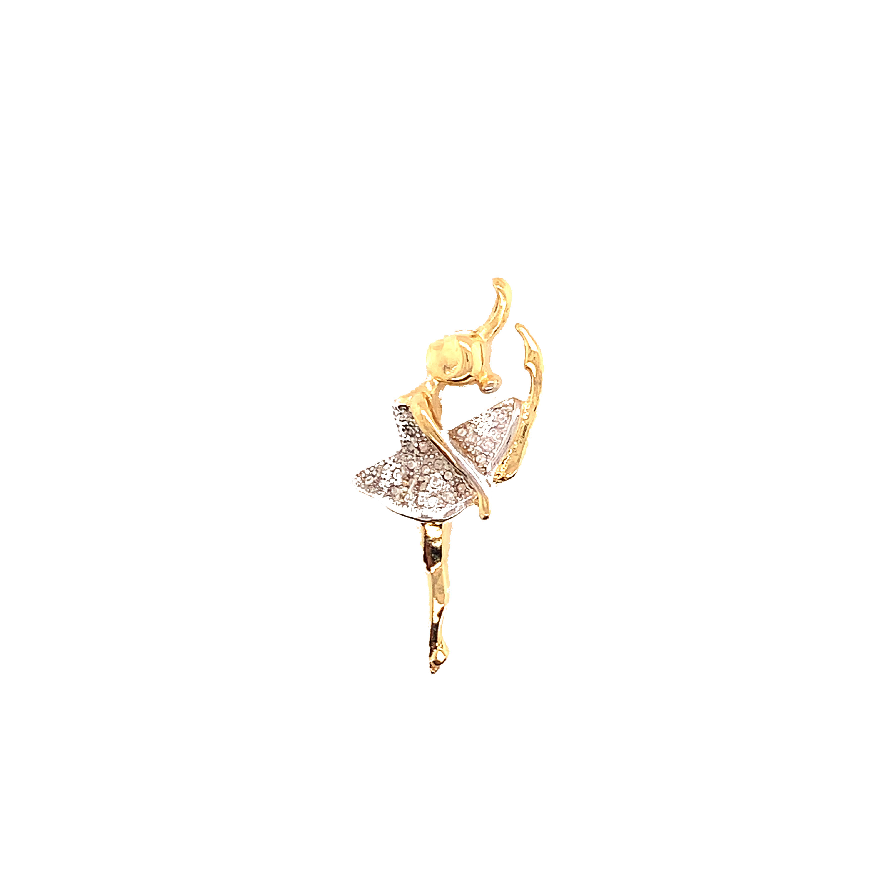 Ballerina Pendant - Gold Filled