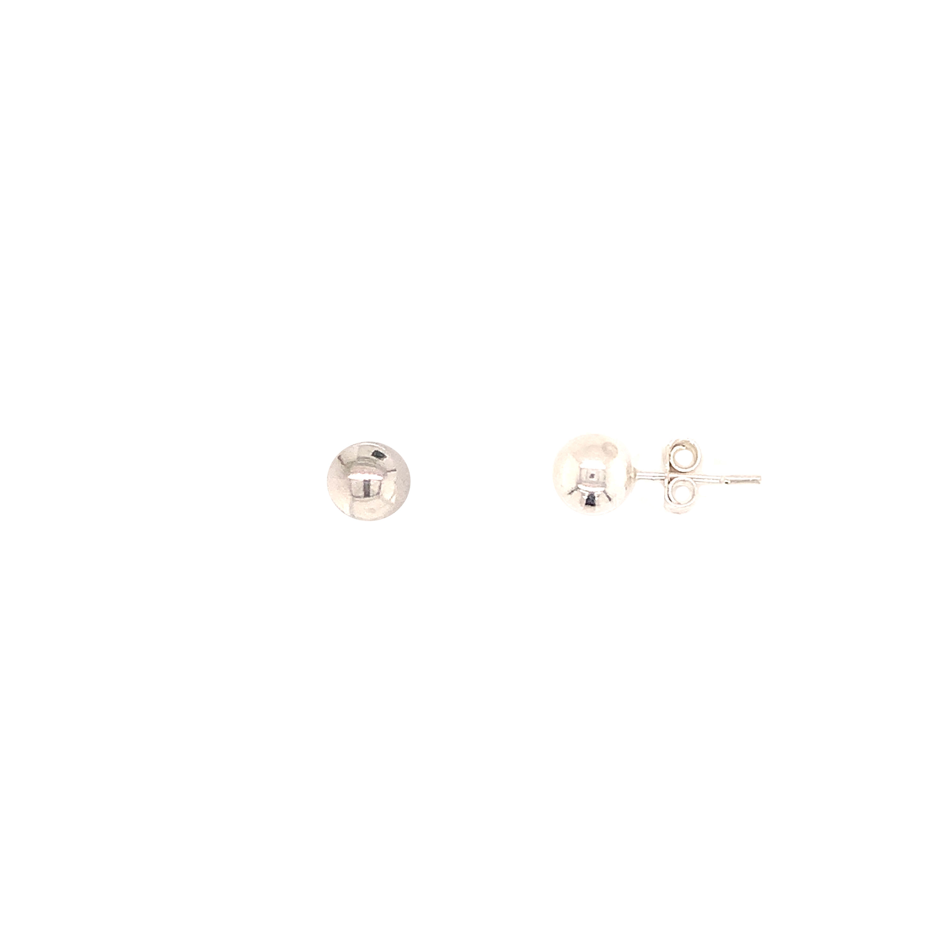 6mm Studs - Sterling Silver