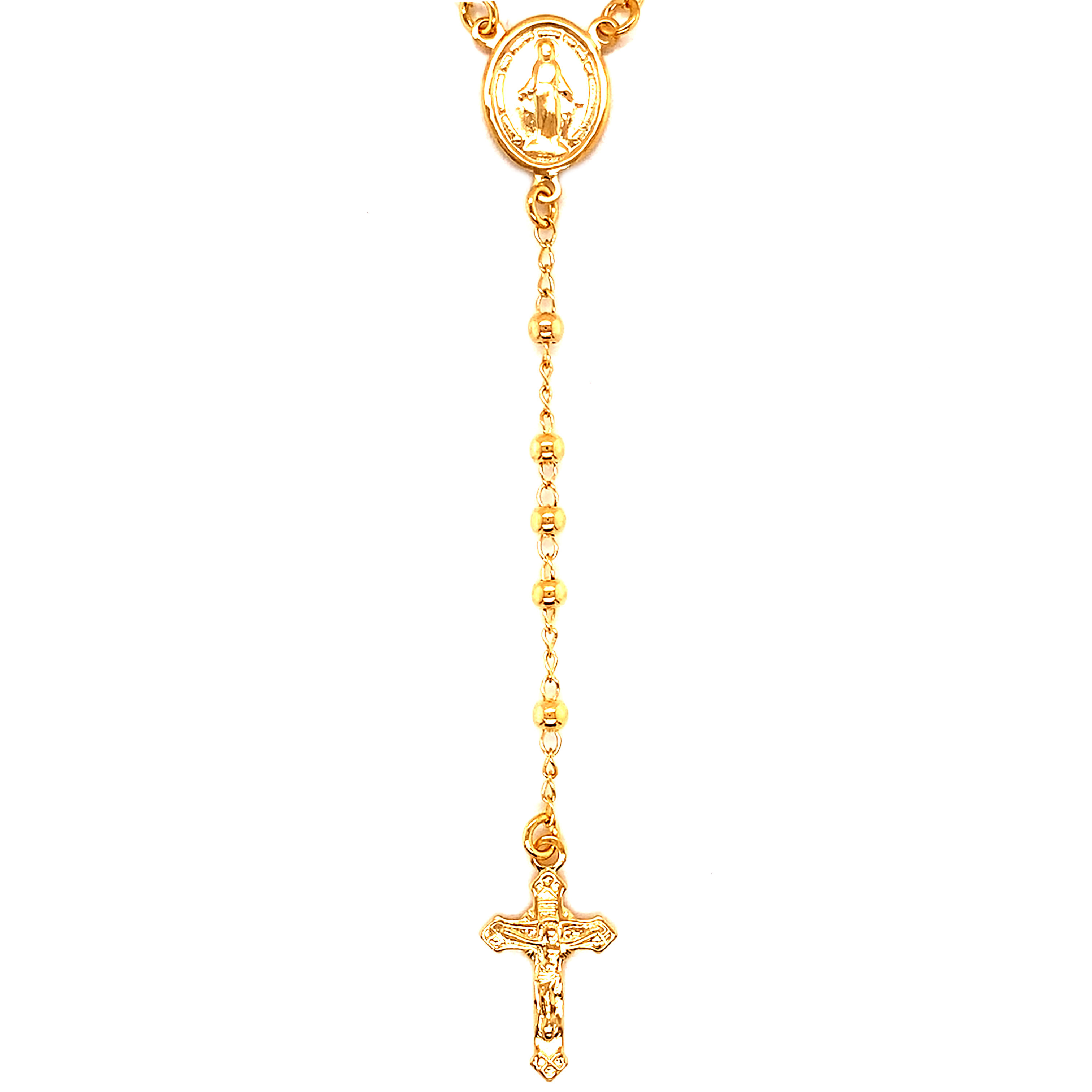 3mm Our Lady of Graces Rosary - Gold Filled