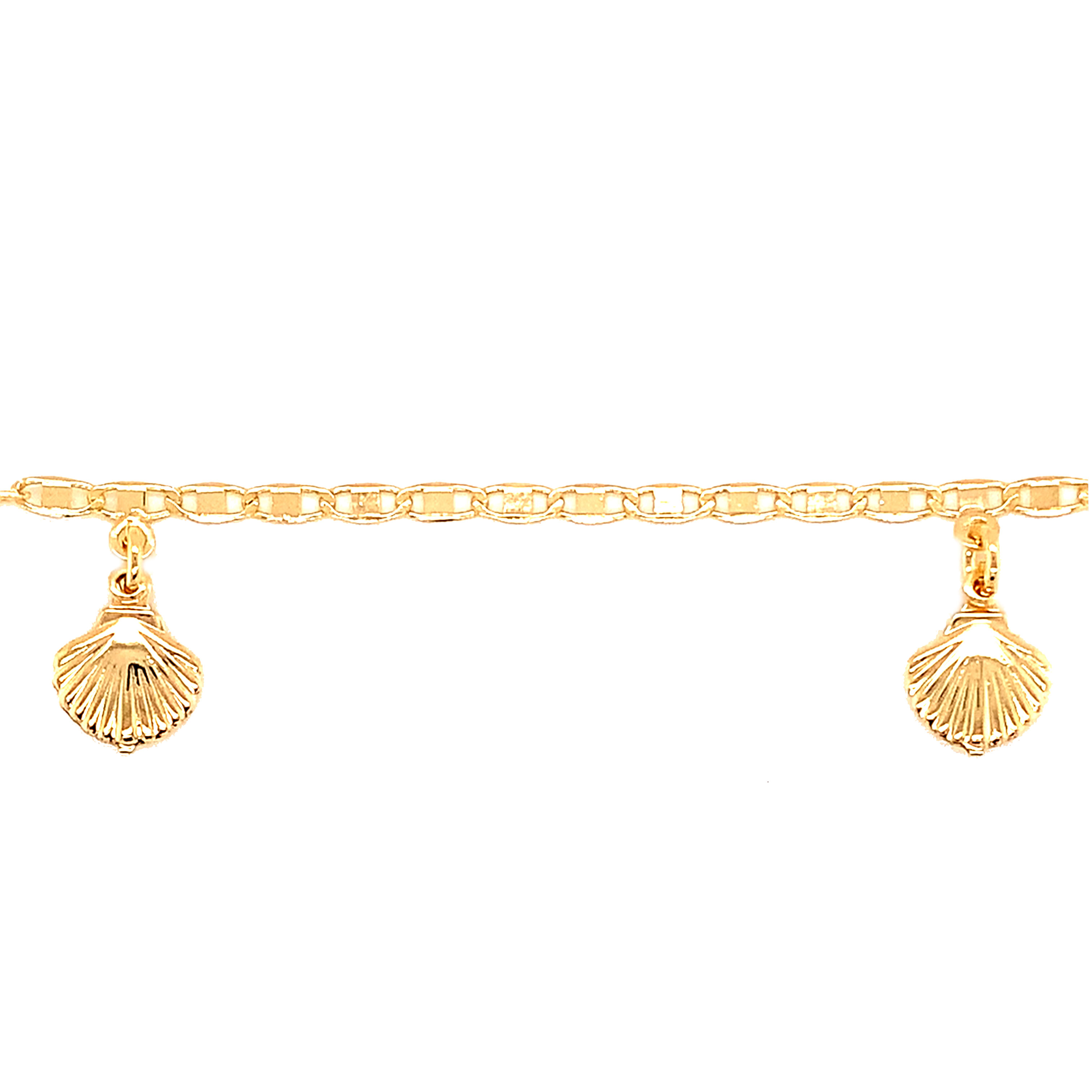 Shell Anklet - Gold Filled