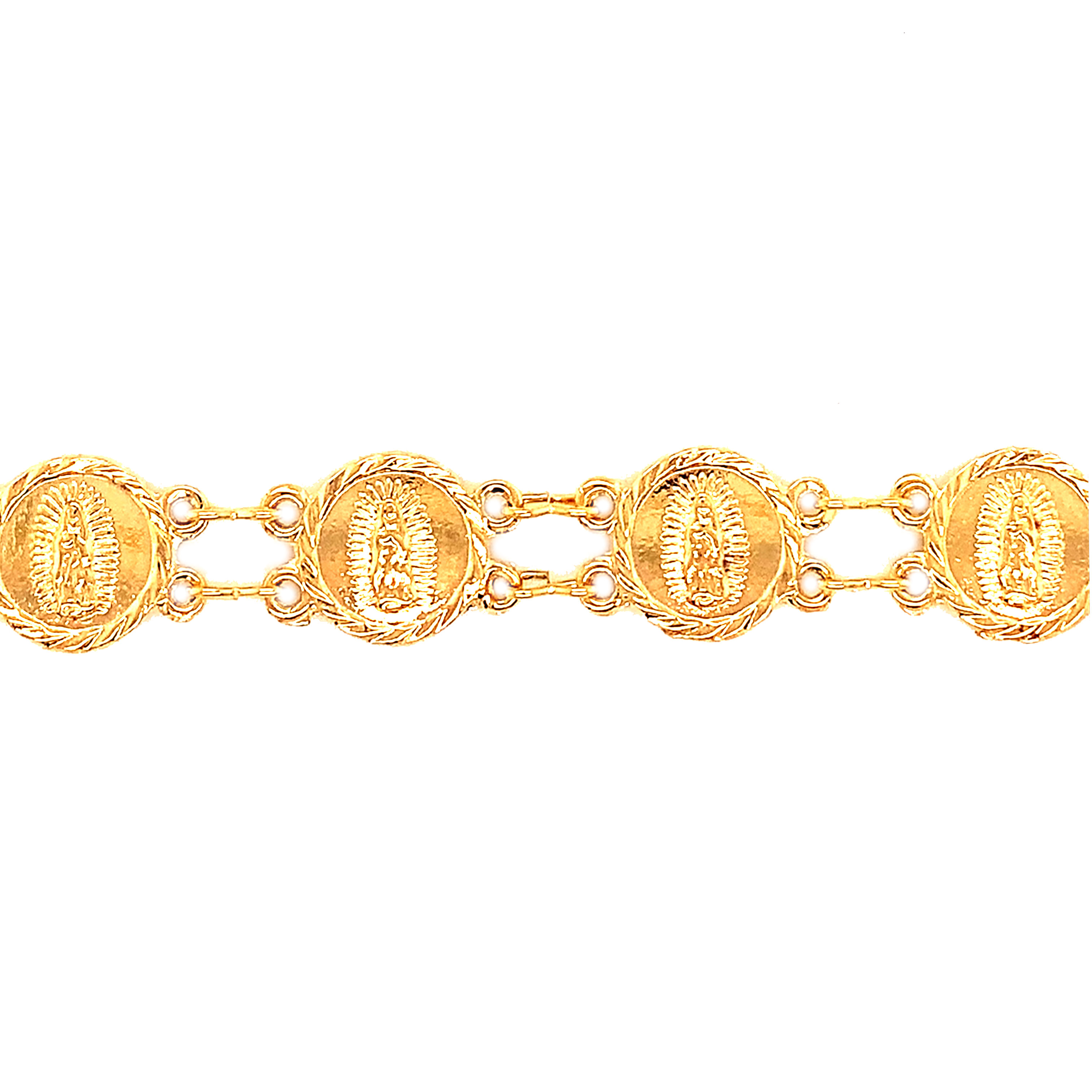 Our Lady of Guadalupe Bracelet - Gold Filled