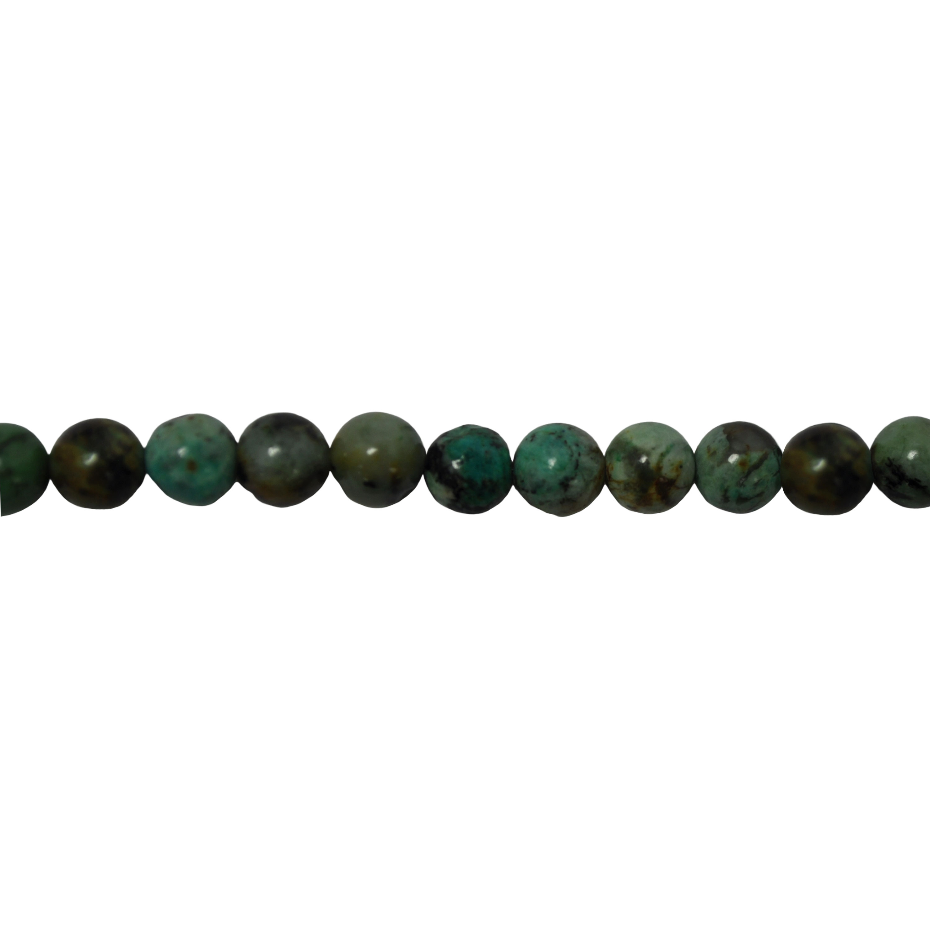 6mm African Turquoise - Round