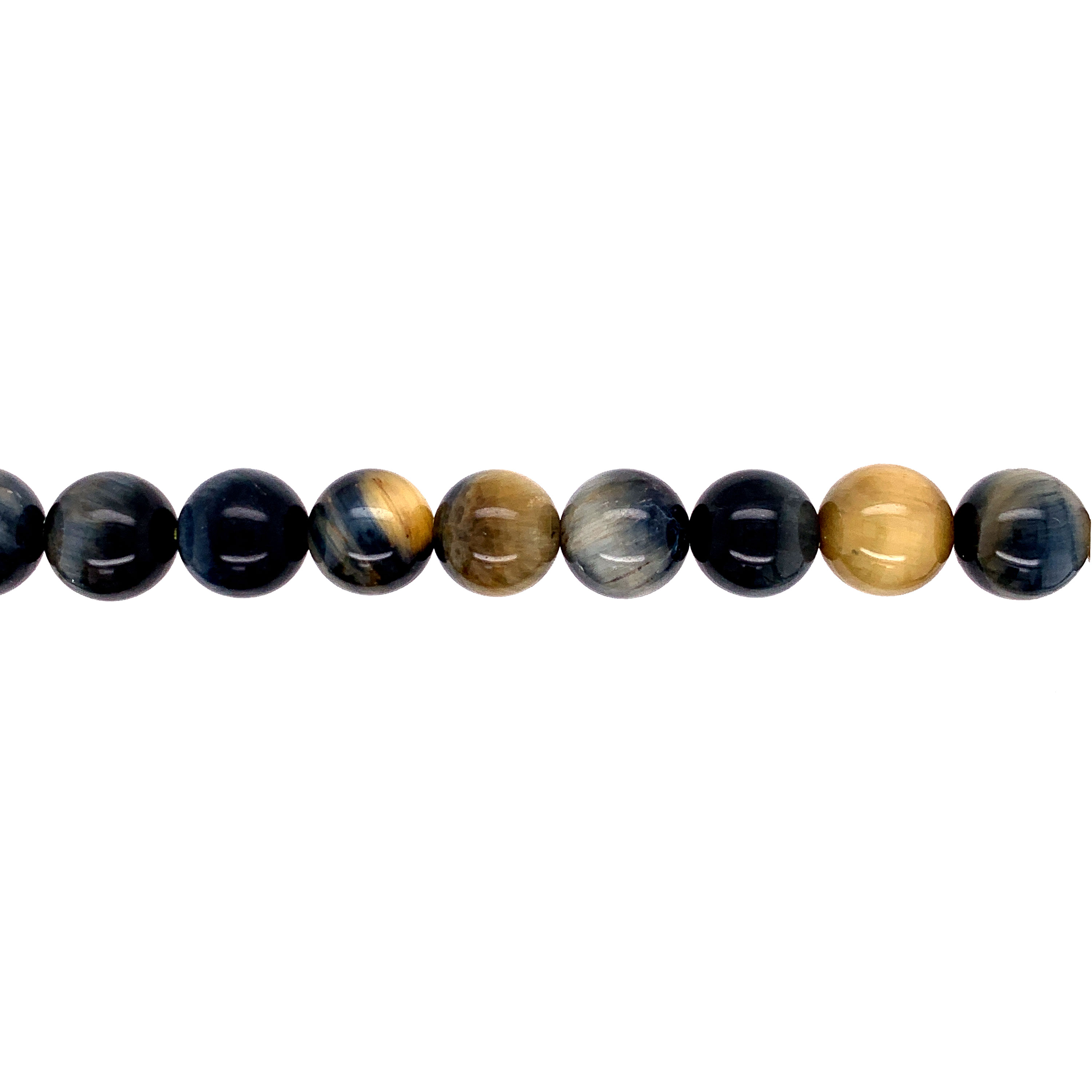 10mm Mixed Gold Tiger Eye - Round