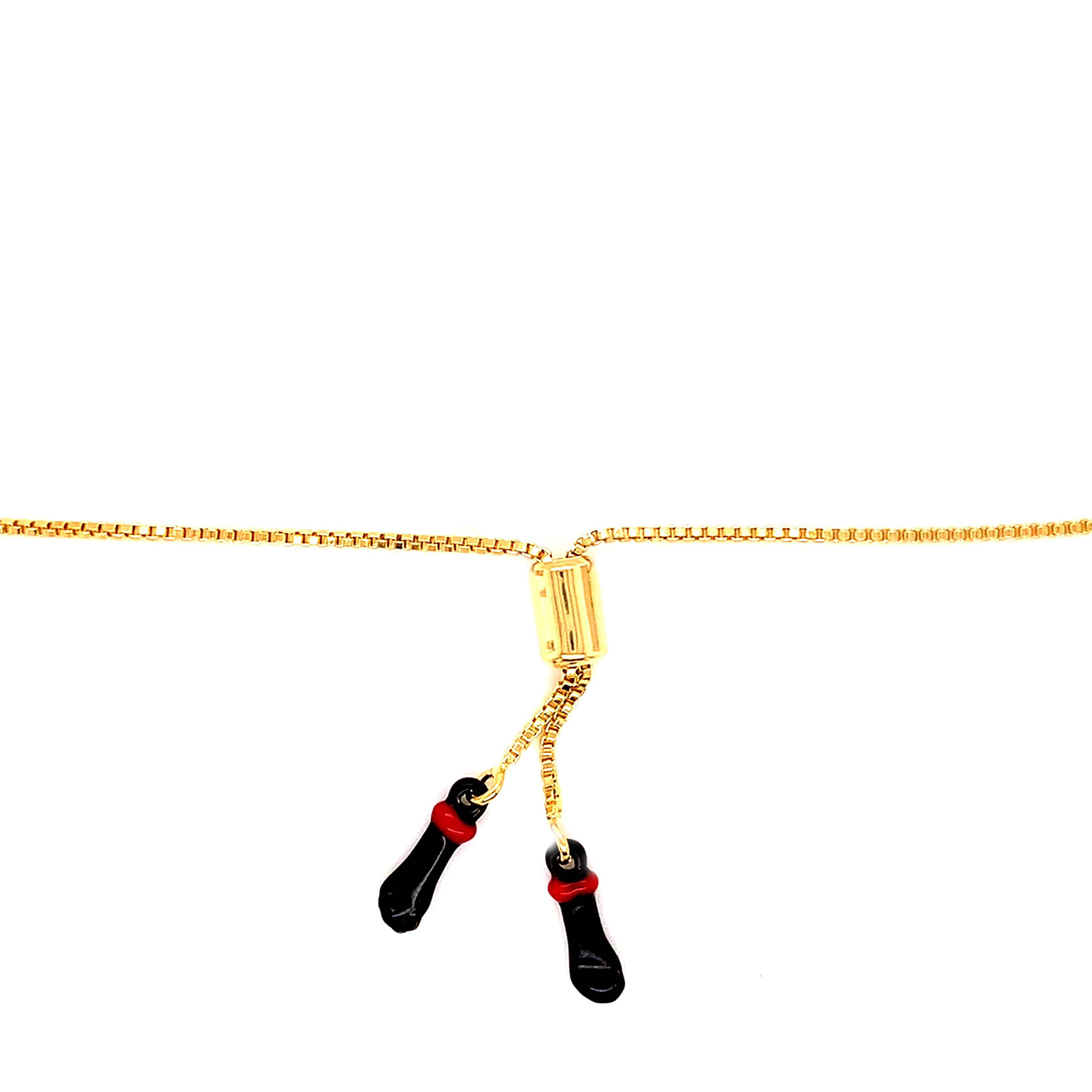 Azabache Figa Hand Bracelet - Gold Filled