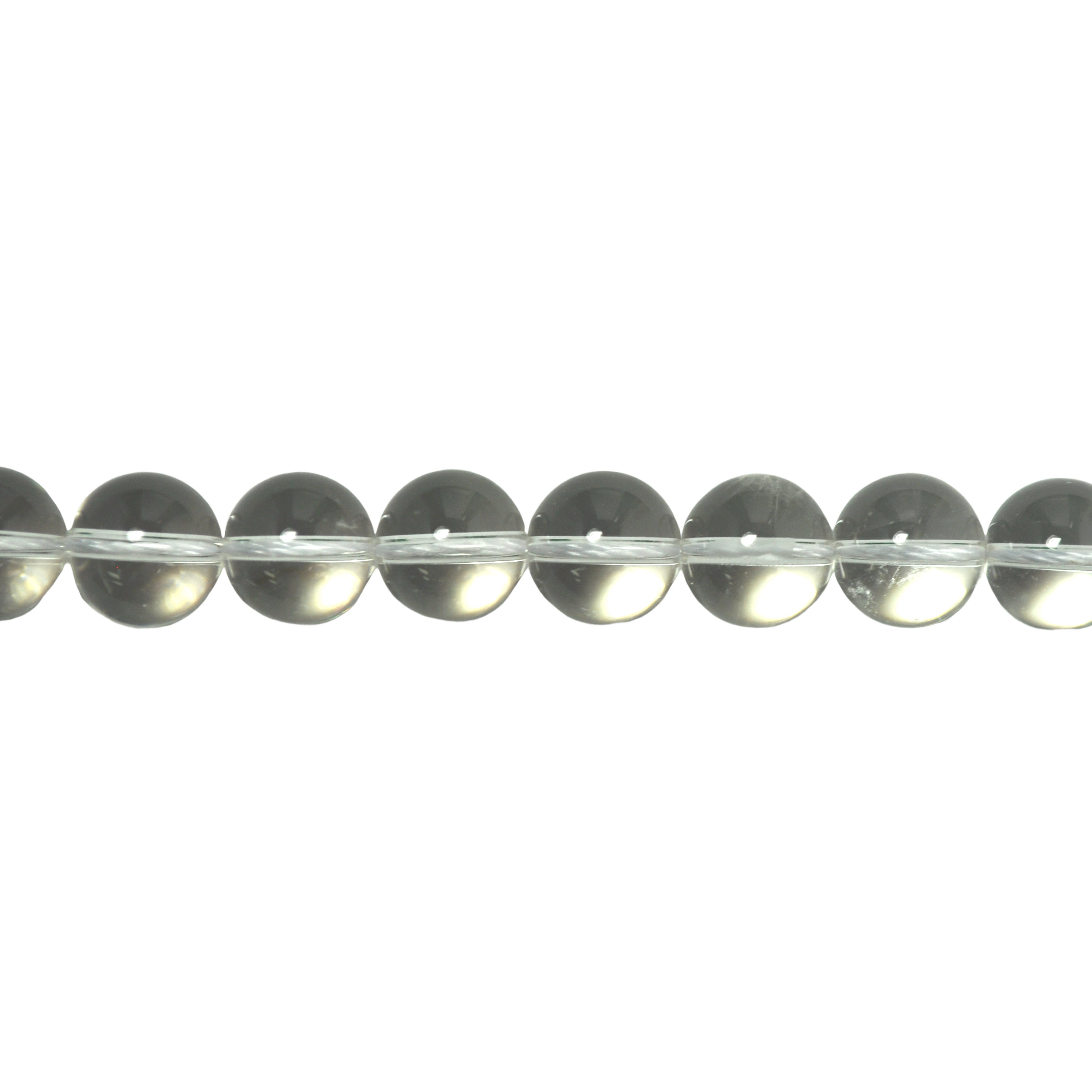 12mm Clear Quartz - Round