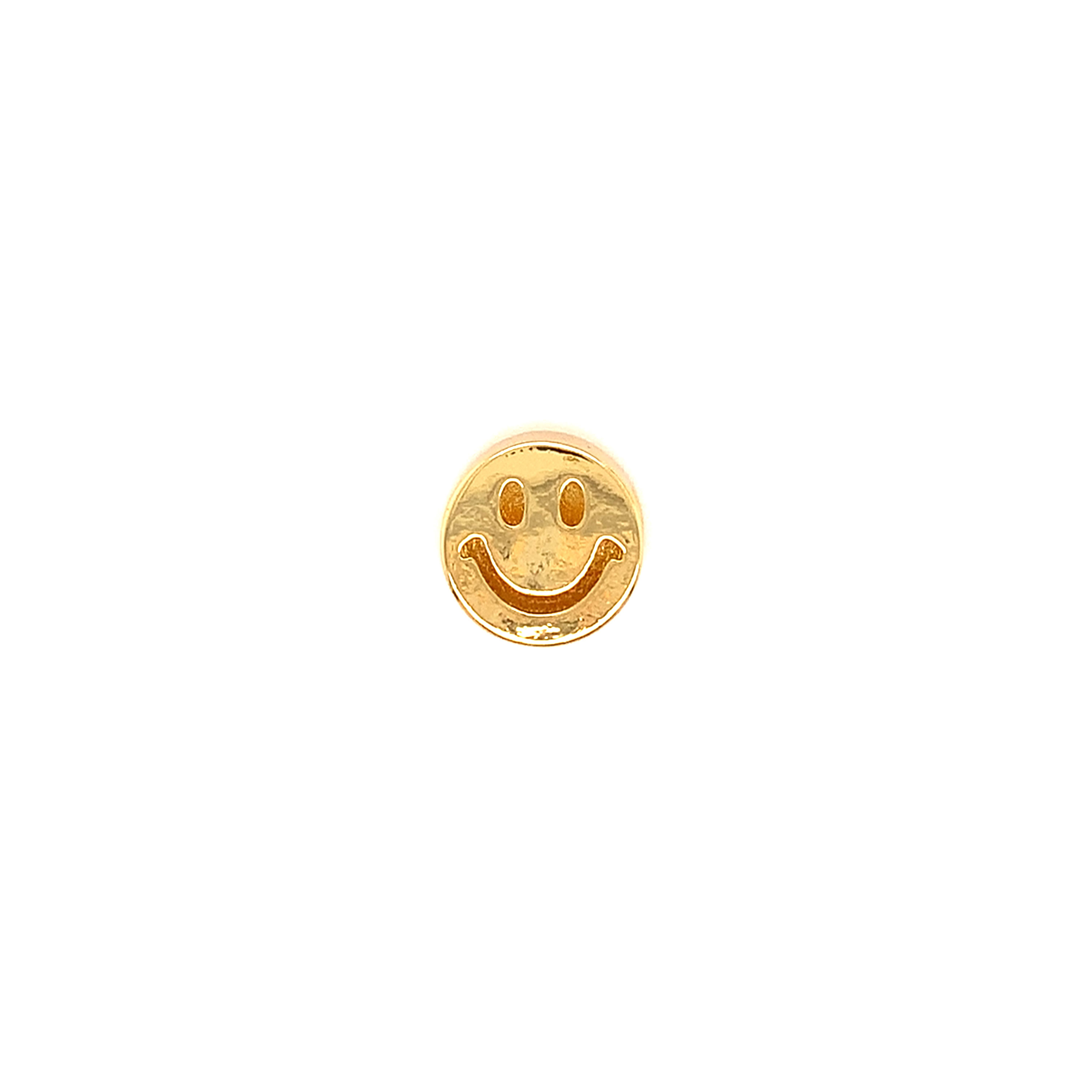 Smiley Bead - Gold Plated